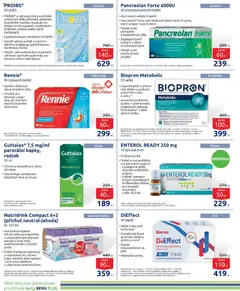 Náhled letáku Benu - Leták od 01.04.2026 | Strana: 12 | Produkty: Kapsle, Probiotika, Tablet, Vitamíny