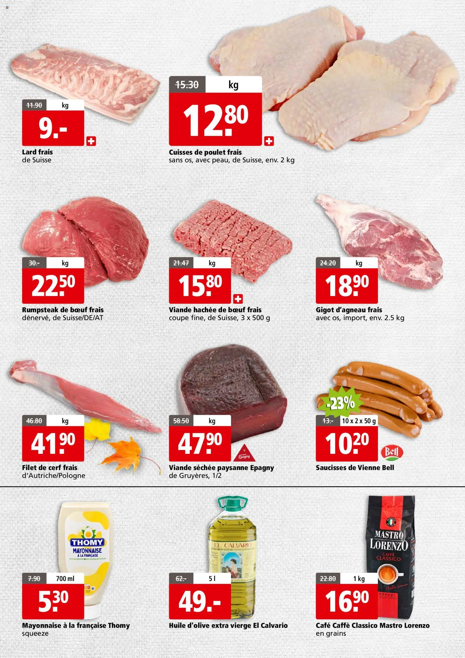 Aligro Aktionen Business Chavannes, Matran, Genève, Sion – gültig ab 03.11.2025 | Seite: 3 | Produkte: Mayonnaise