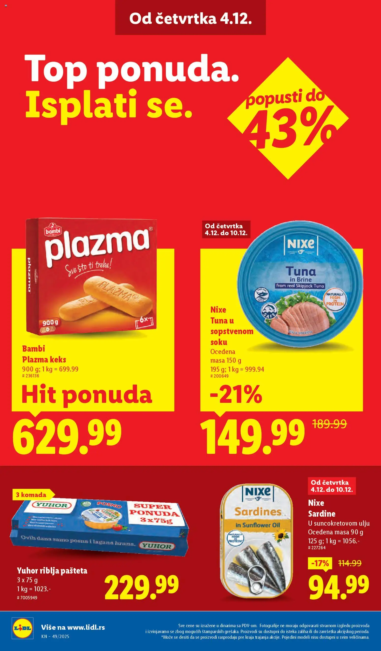 Lidl katalog - važi od 04.12.2025 | Strana: 20