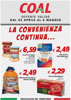 Anteprima del volantino Coal volantino La convenienza continua valido a partire dal 23.04.2026