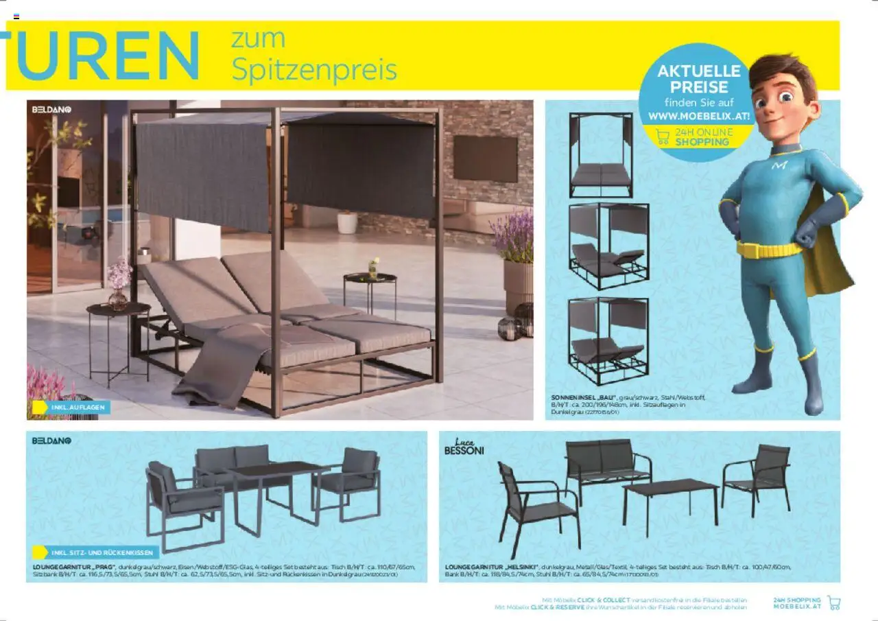 Möbelix Gartenmöbelprospekt gültig ab 10.03.2025 | Seite: 11 | Produkte: Tisch