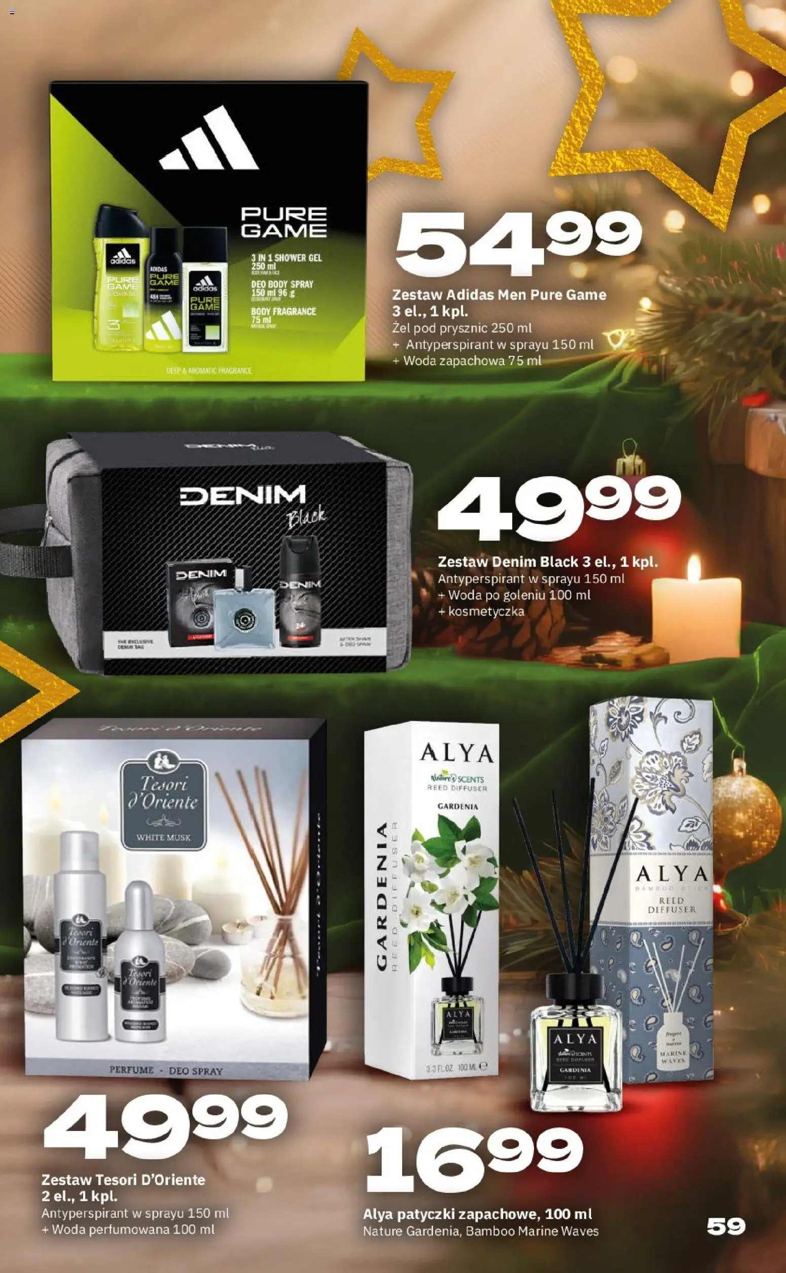 Twój Market Gazetka - Gwiazdka od 17.11.2025 | Strona: 59 | Produkty: Tesori d'oriente, Body, Antyperspirant, Woda