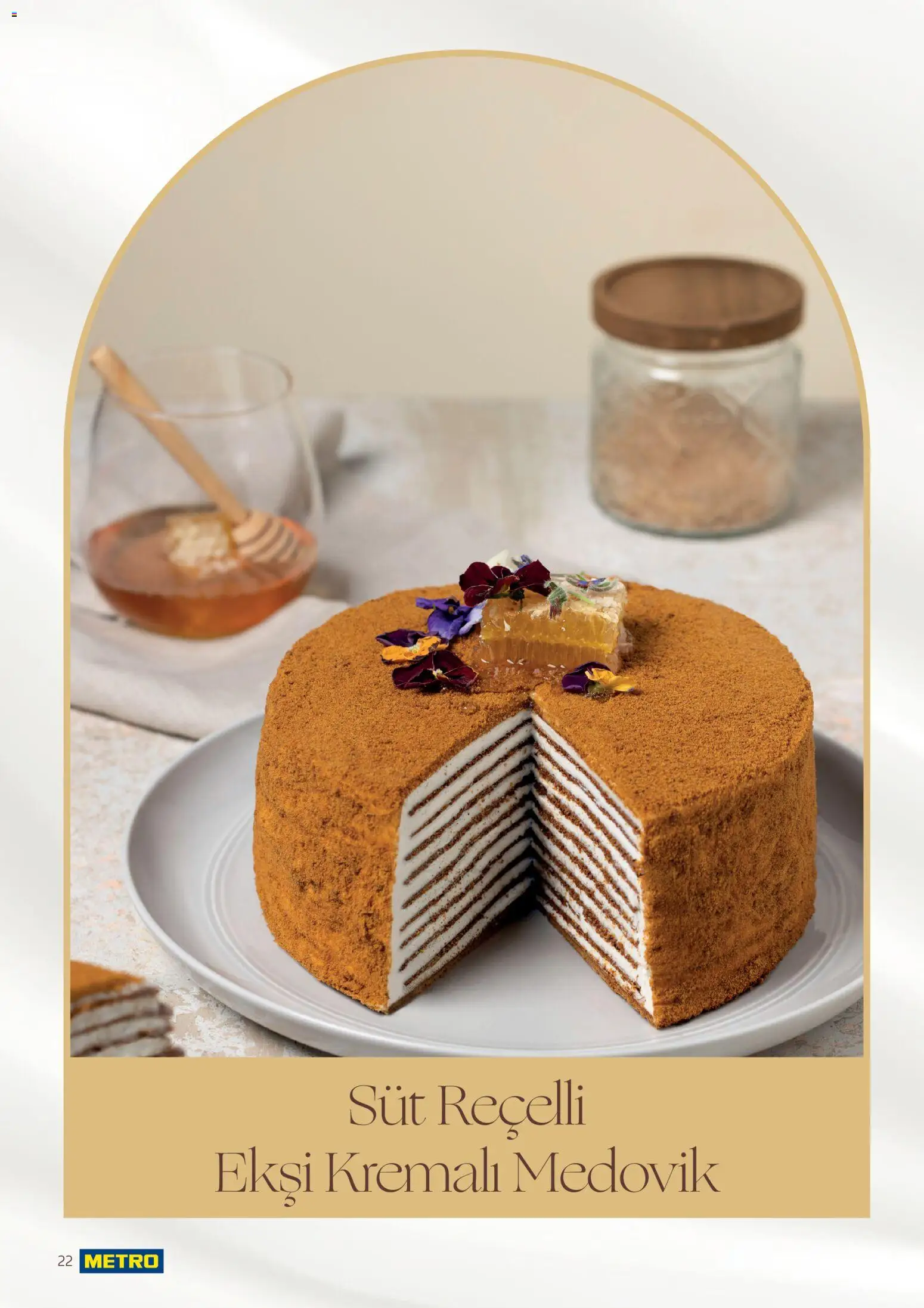 Metro - Pastacılık Kataloğu - 06.04.2026 tarihinden itibaren geçerlidir | Sayfa: 22 | Ürünler: Süt