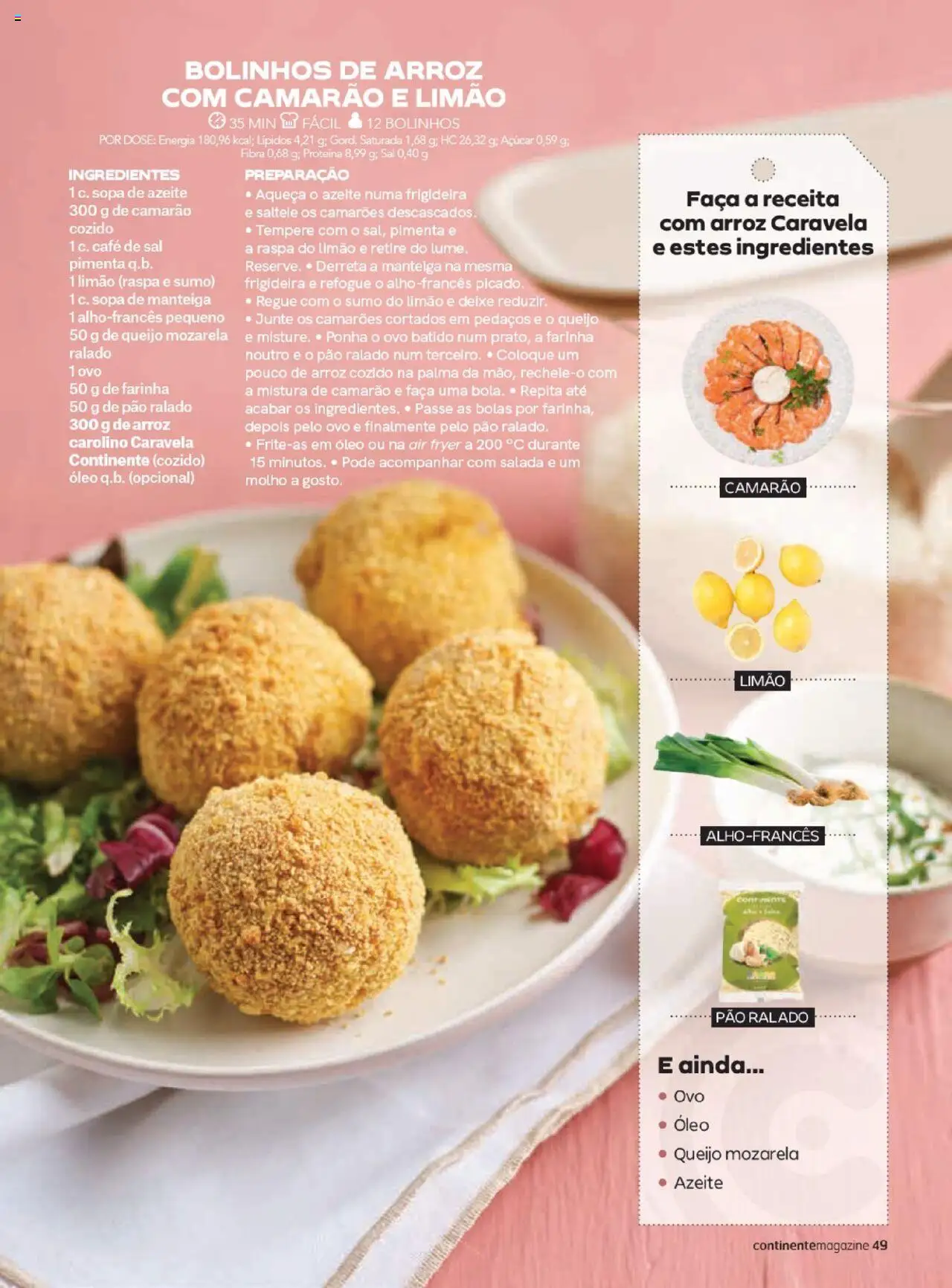 Continente - Magazine │ válido de 01.07.2025 | Página: 11 | Produtos: Air fryer, Frigideira, Camarão, Sal