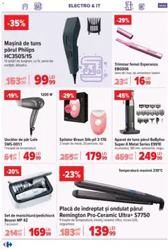Ofertele Carrefour valabile de la 01.10.2025 | Pagină: 56 | Produse: Termometru, Periuță De Dinți Electrică, Cântar, Babak