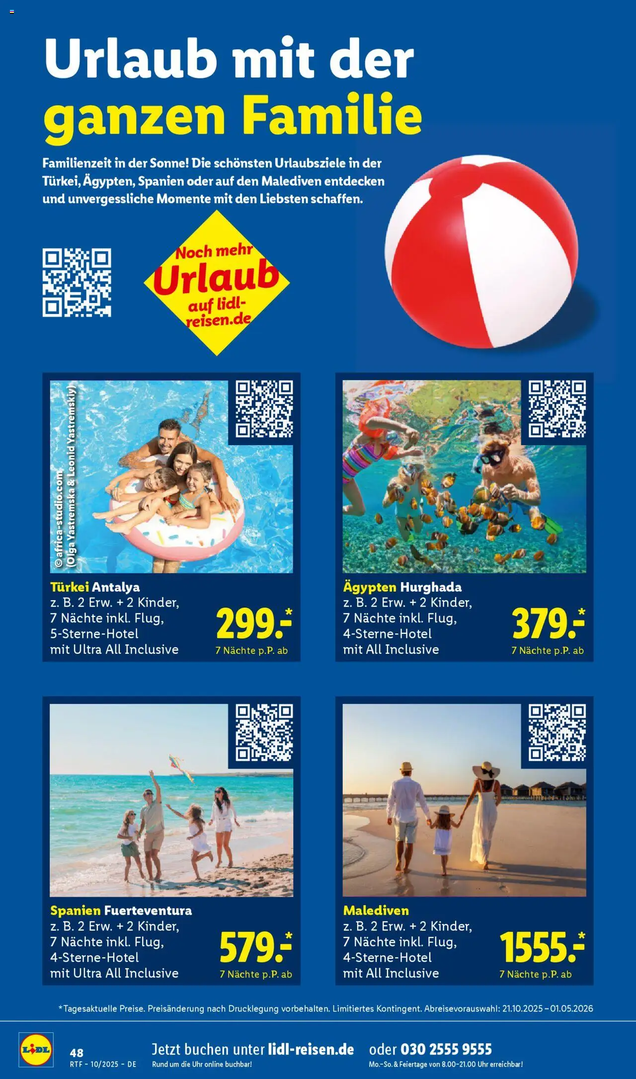 Lidl Reisen Oktober/November Reise-Highlights – gültig ab 13.10.2025 | Seite: 48 | Produkte: Uhr