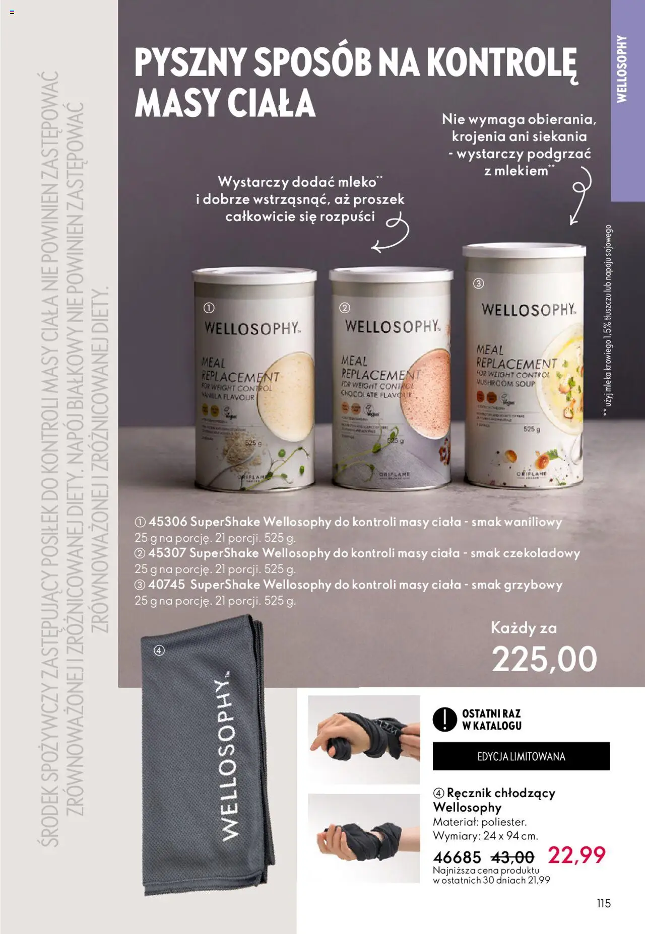 Oriflame Katalog 14 2025 od 01.10.2025 | Strona: 115 | Produkty: Mleka, Mleko