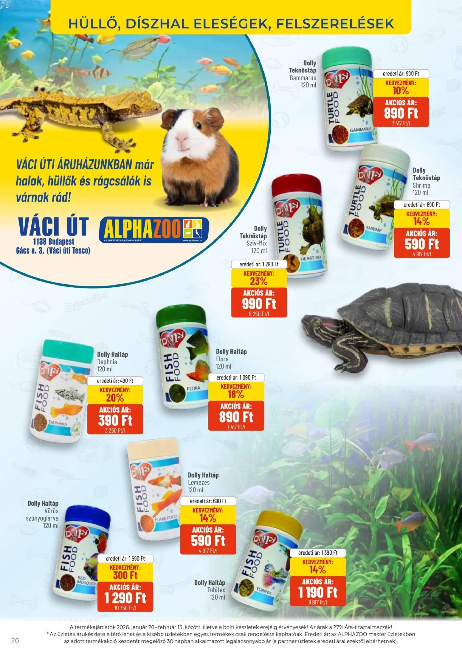 AlphaZoo akciós ujság - amely érvényes a következő dátumtól: 26.01.2026 | Oldal: 20