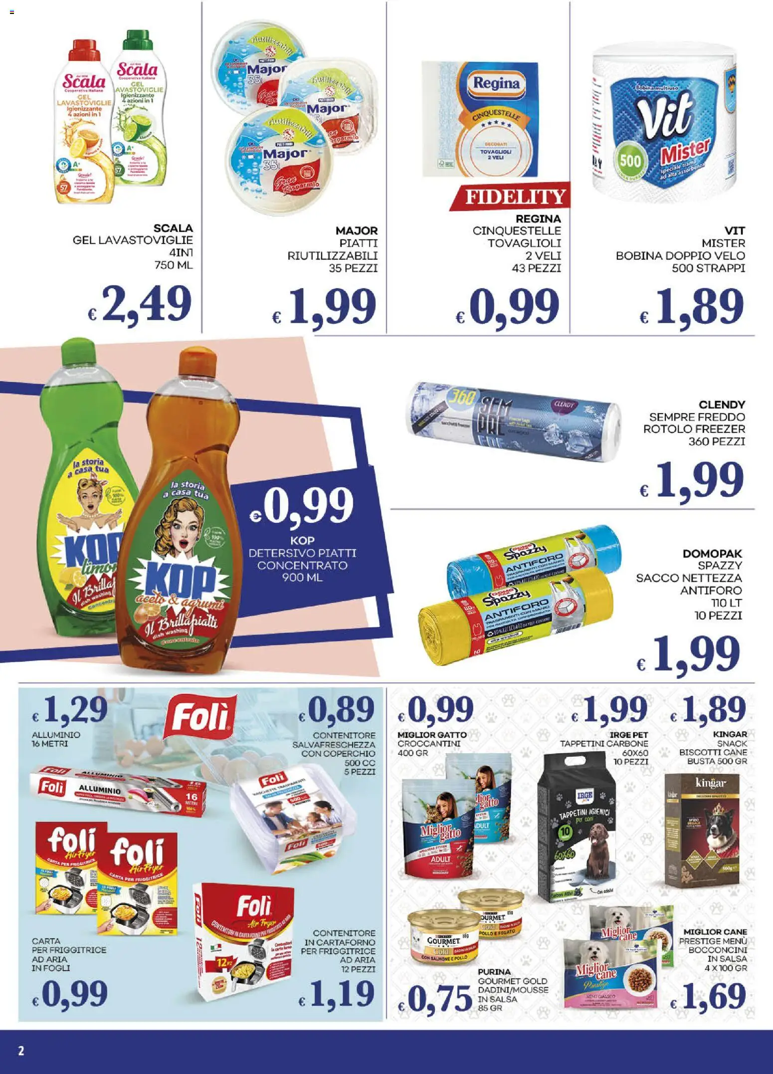 Volantino Pilato del 14.04.2026 | Pagina: 2 | Prodotti: Pollo, Salmone, Agrumi, Alluminio