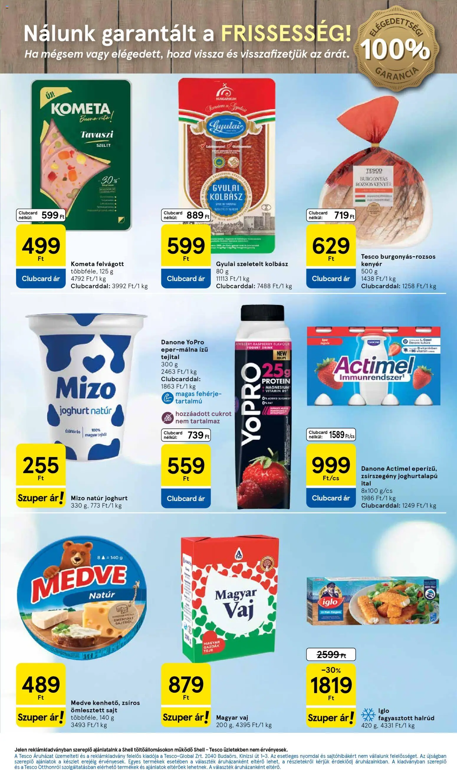 Tesco akciós ujság - amely érvényes a következő dátumtól: 08.01.2026 | Oldal: 3 | Termékek: Kolbász, Protein, Sajt, Felvágott