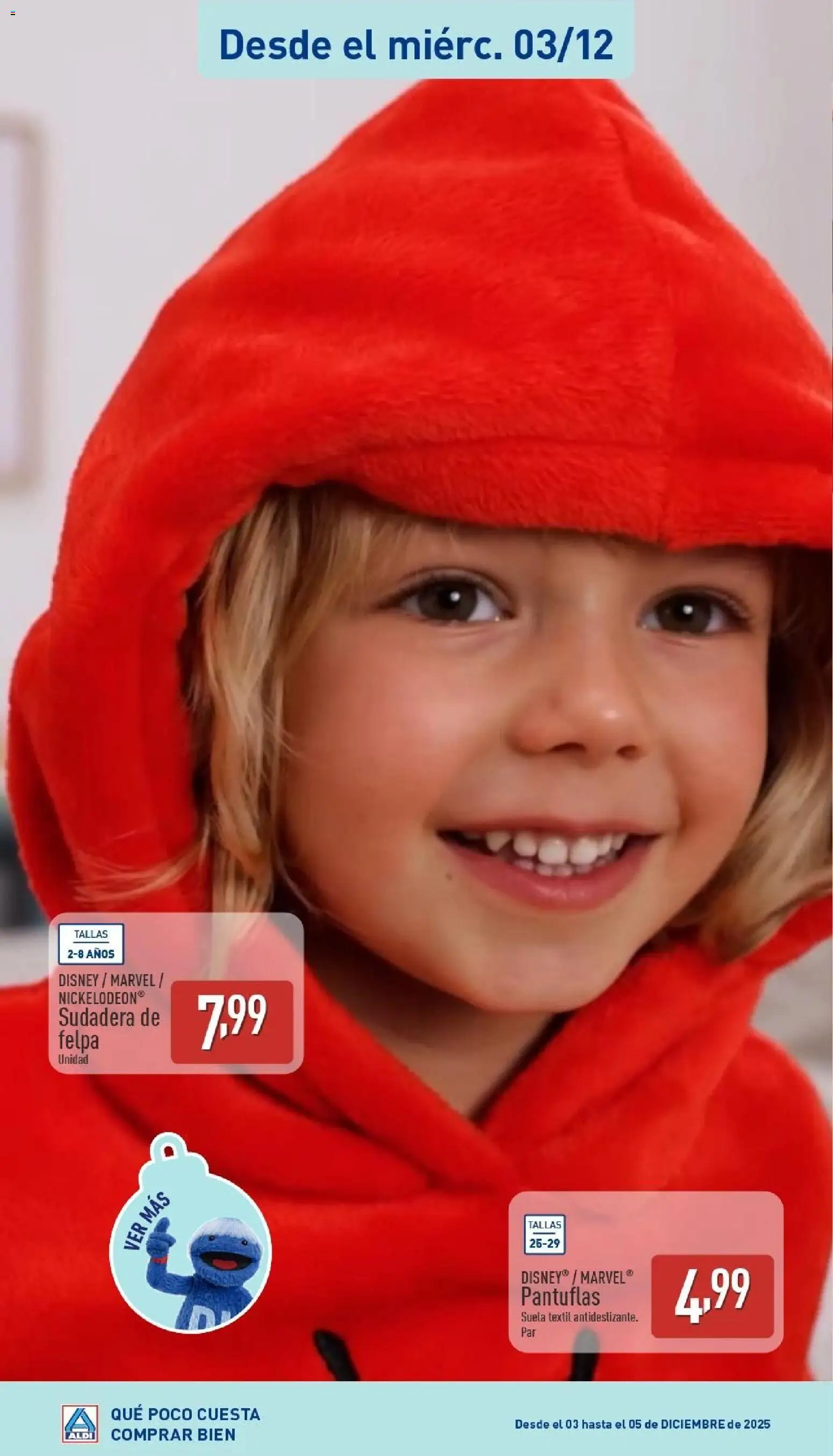 Aldi folleto Península │ válido desde el 01.12.2025 | Página: 23 | Productos: Sudadera, Pantuflas