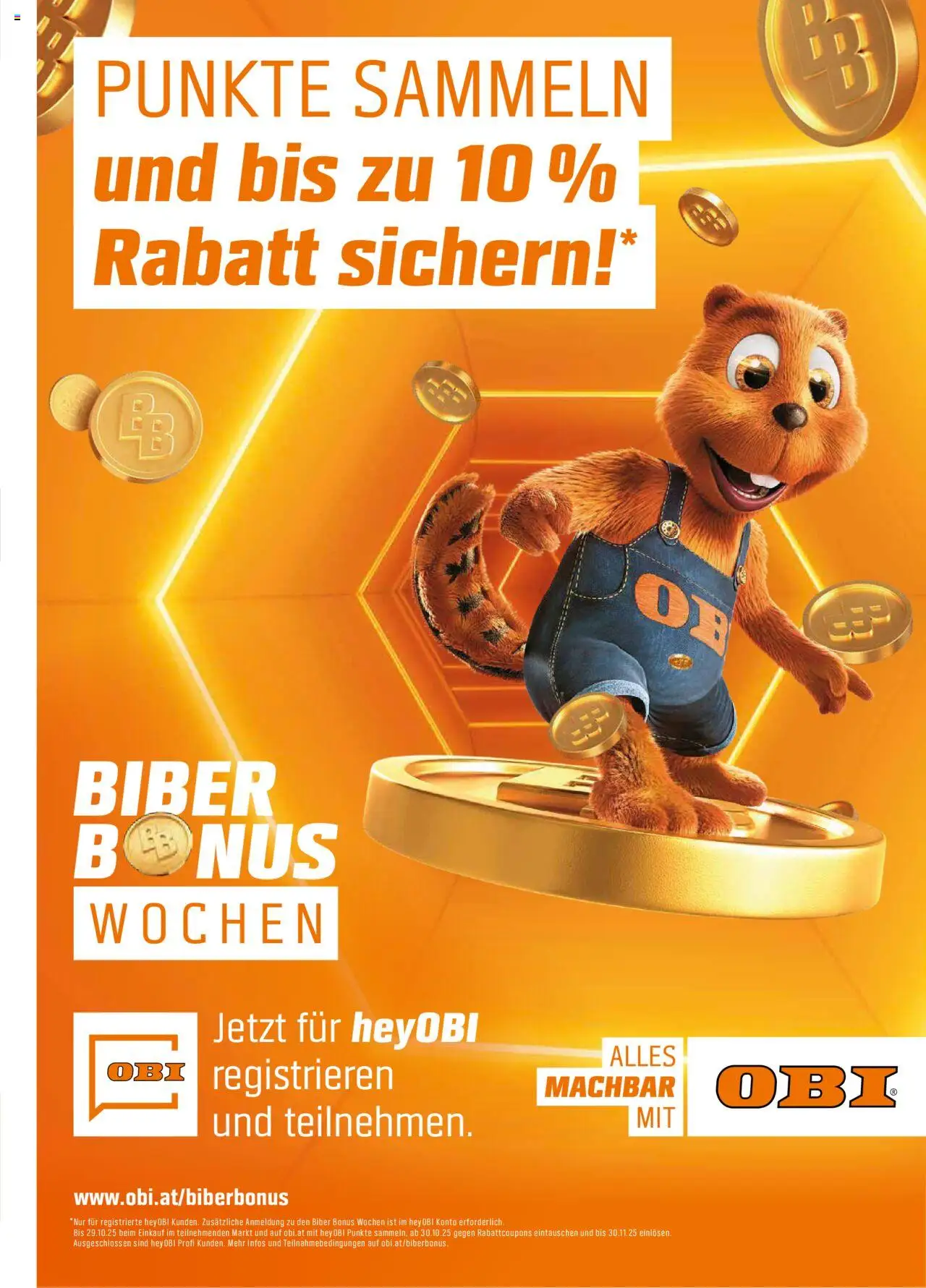 OBI Flugblatt - Pinkafeld, Wien gültig ab 15.10.2025 | Seite: 29