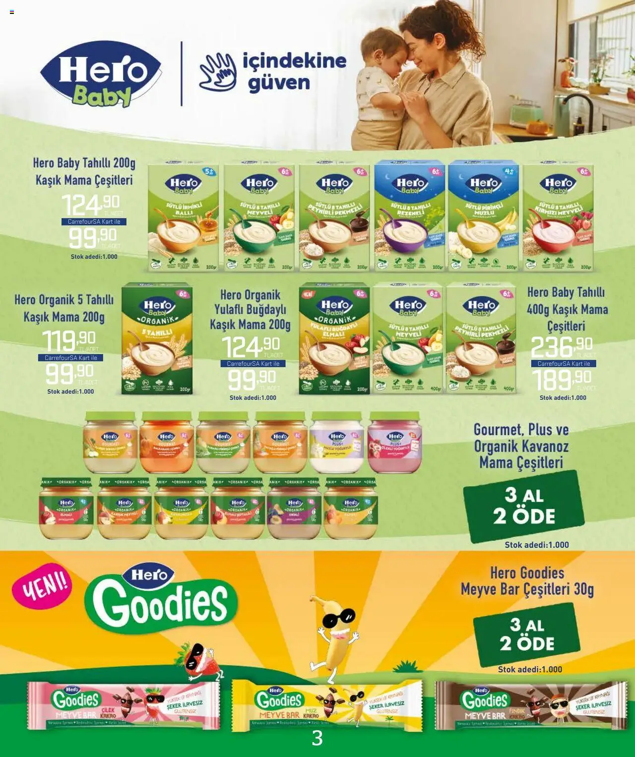 CarrefourSA Katalog Bebek - 02.10.2025 tarihinden itibaren geçerlidir | Sayfa: 3