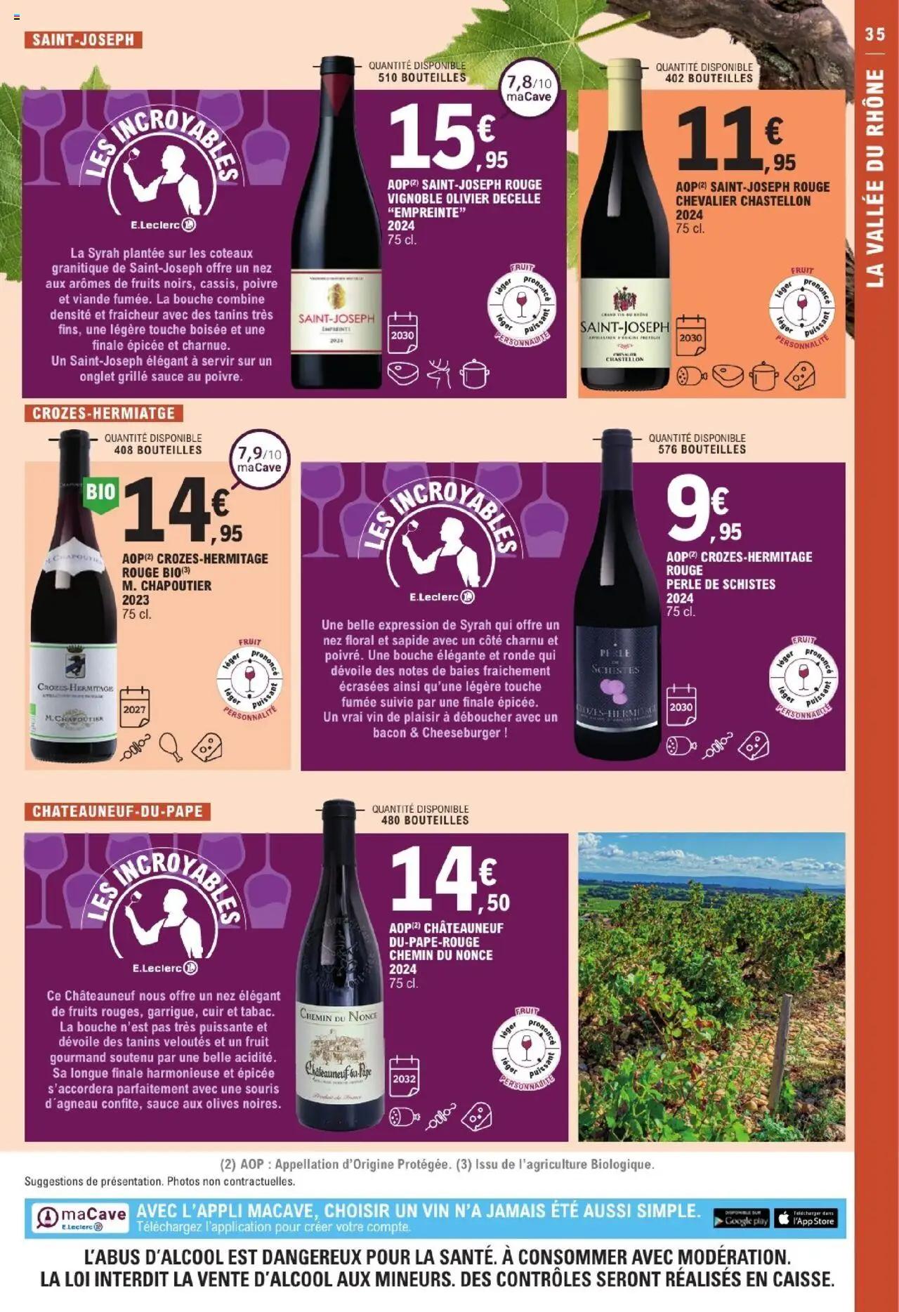  | Page: 35 | Produits: Poivre, Store, Viande, Vin