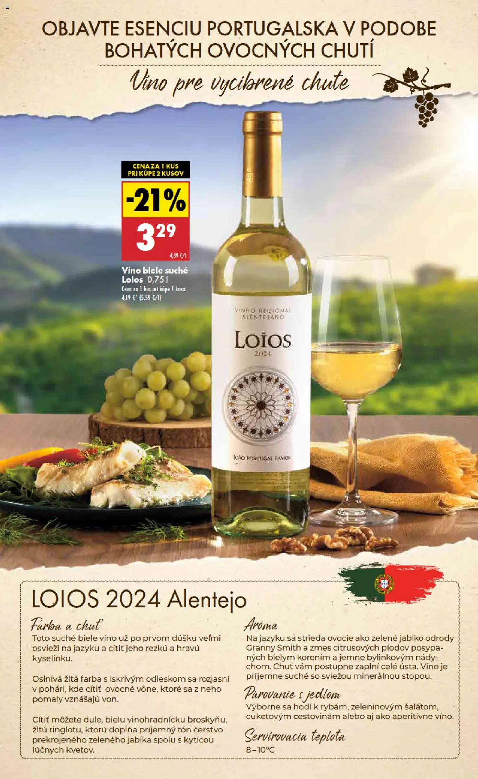 Nové Biedronka akcie – leták je platný od 16.04.2026 | Strana: 38 | Produkty: Biele víno, Víno, Jablká, Ovocie