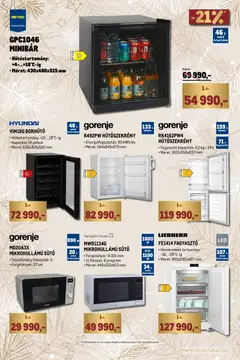 Metro - Ünnepi katalógus - amely érvényes a következő dátumtól: 01.12.2025 | Oldal: 40 | Termékek: Borhűtő, Sütő, Mikrohullámú sütő, Grill