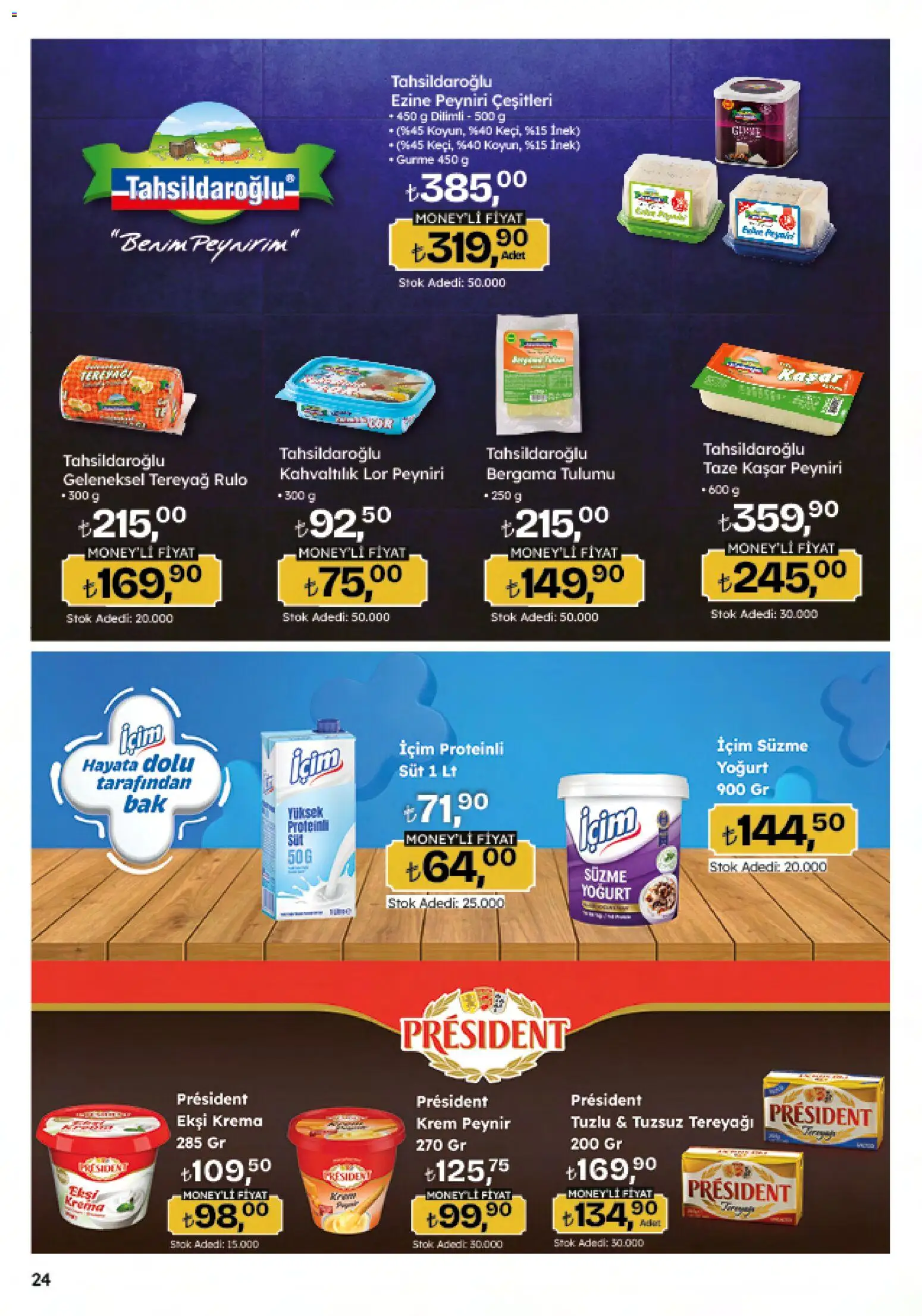 Migros Katalog - 5M Migroskop Dijital - 23.10.2025 tarihinden itibaren geçerlidir | Sayfa: 24 | Ürünler: Krem, Süt, Peynir, Ekşi krema