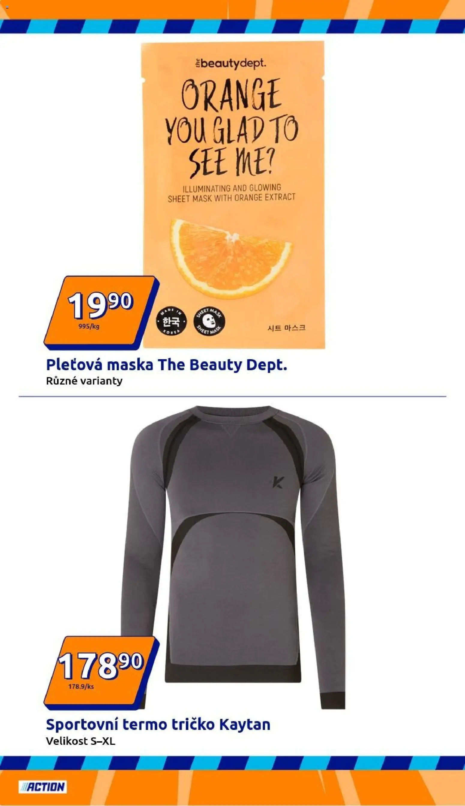 Action leták od 21.01.2026 | Strana: 4 | Produkty: Pleťová maska, Tričko, Maska