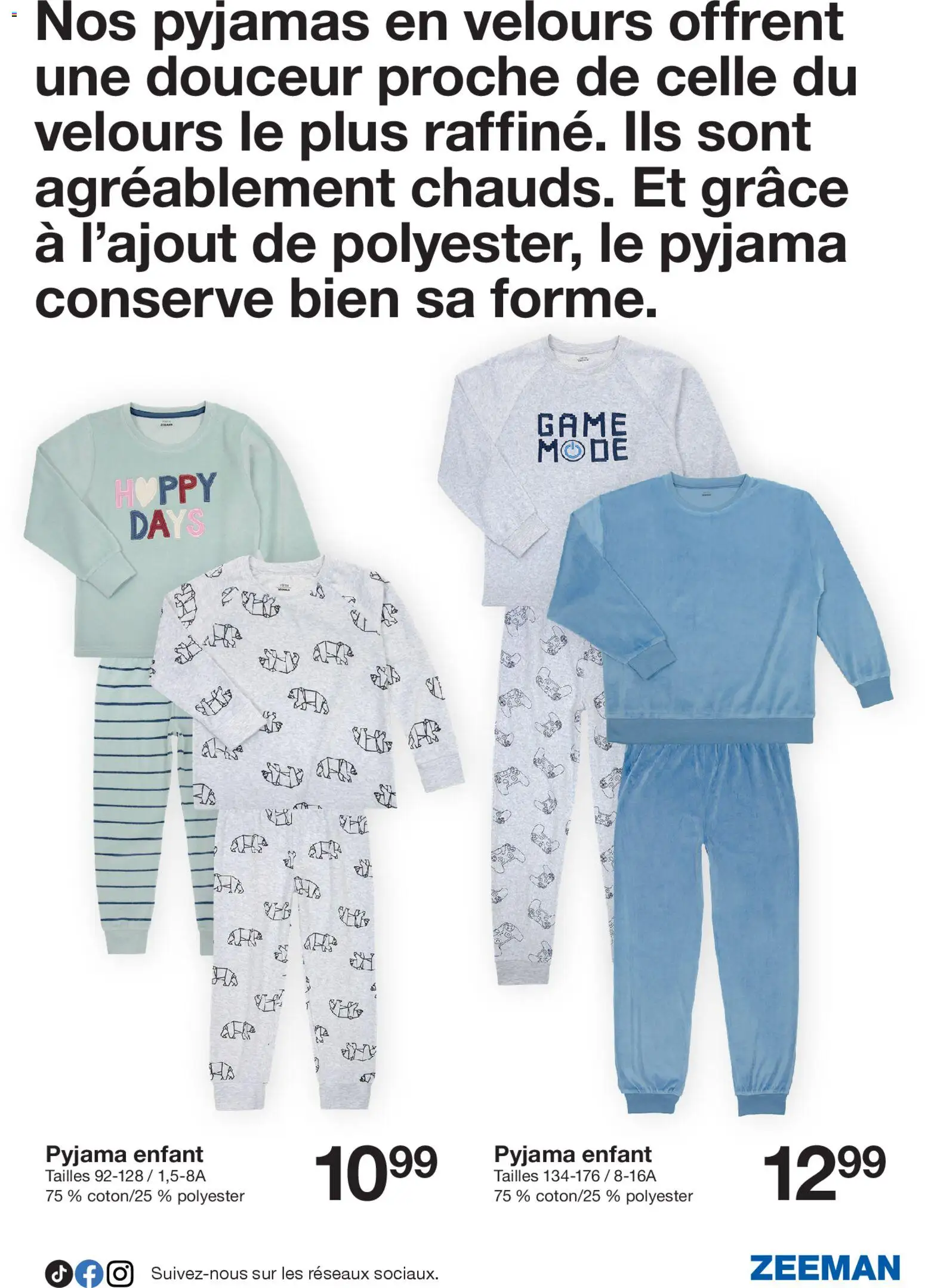 {H1} | Page: 12 | Produits: Pyjamas, Pyjama