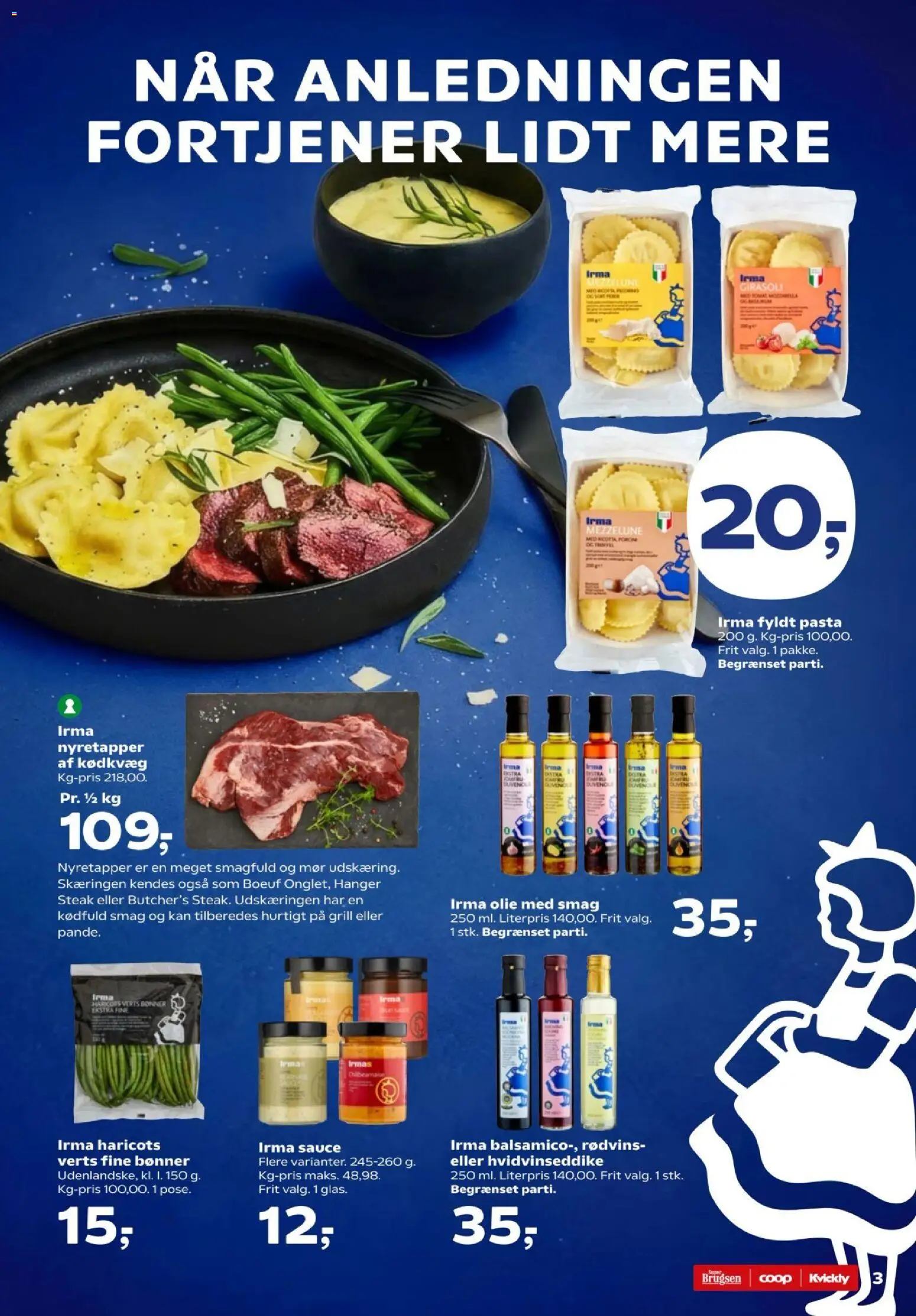 Super Brugsen tilbudsavis – gyldig fra 19.03.2026 | Side: 41 | Produkter: Pasta, Fyldt pasta, Mozzarella, Grill