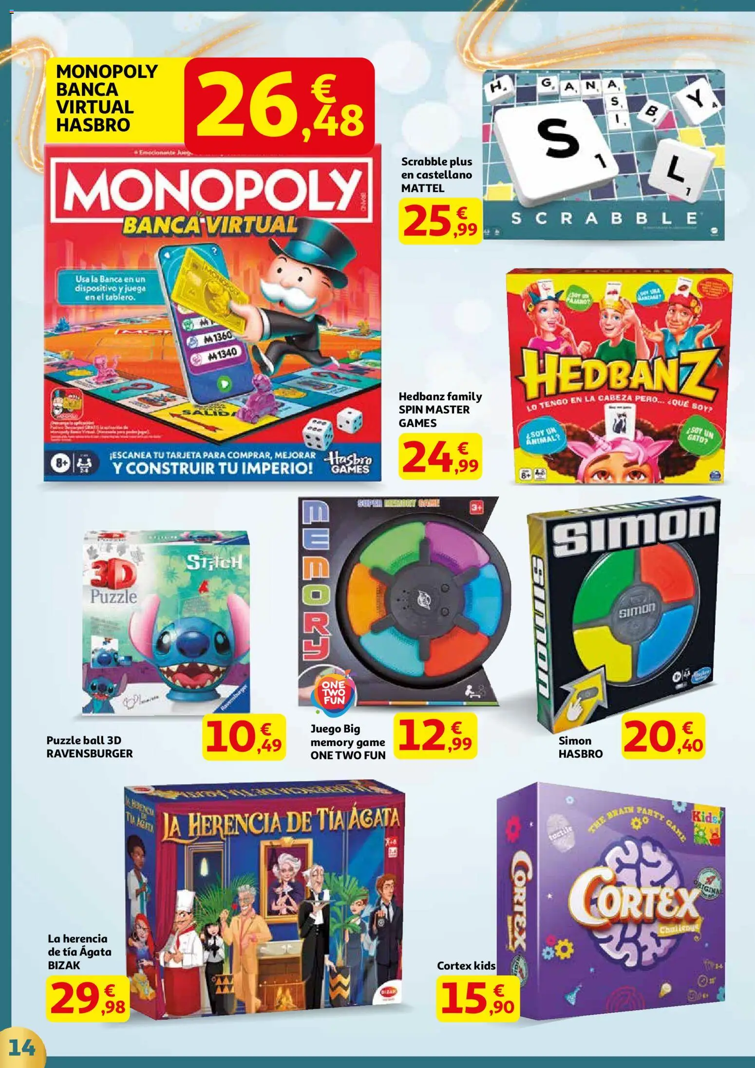 Alcampo - Regalos 2 HP catalan  │ válido desde el 18.12.2025 | Página: 14 | Productos: Juega