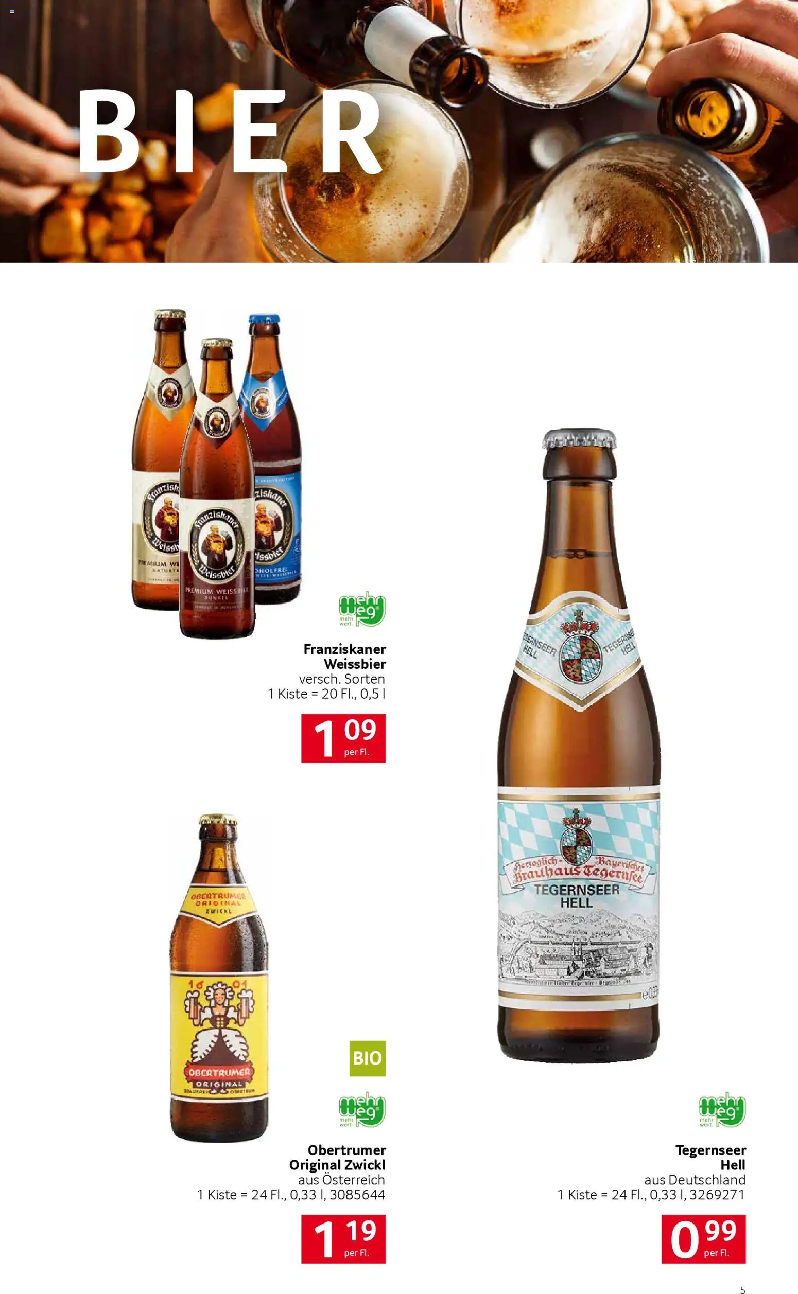 Transgourmet Frühlingshafte Genussmomente gültig ab 02.03.2026 | Seite: 5 | Produkte: Bier