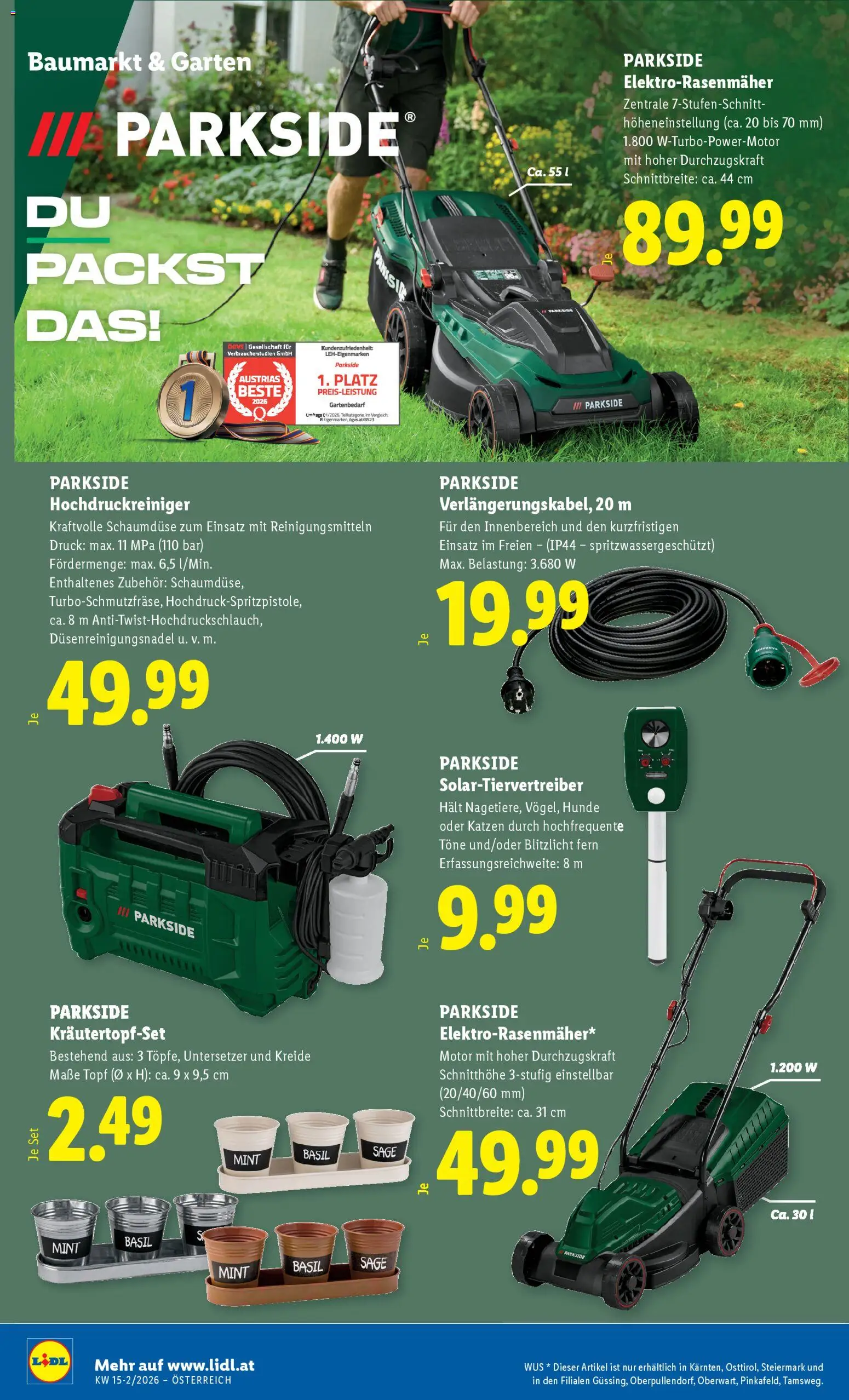 Lidl Flugblatt - Oberpullendorf, Güssing, Oberwart gültig ab 08.04.2026 | Seite: 22