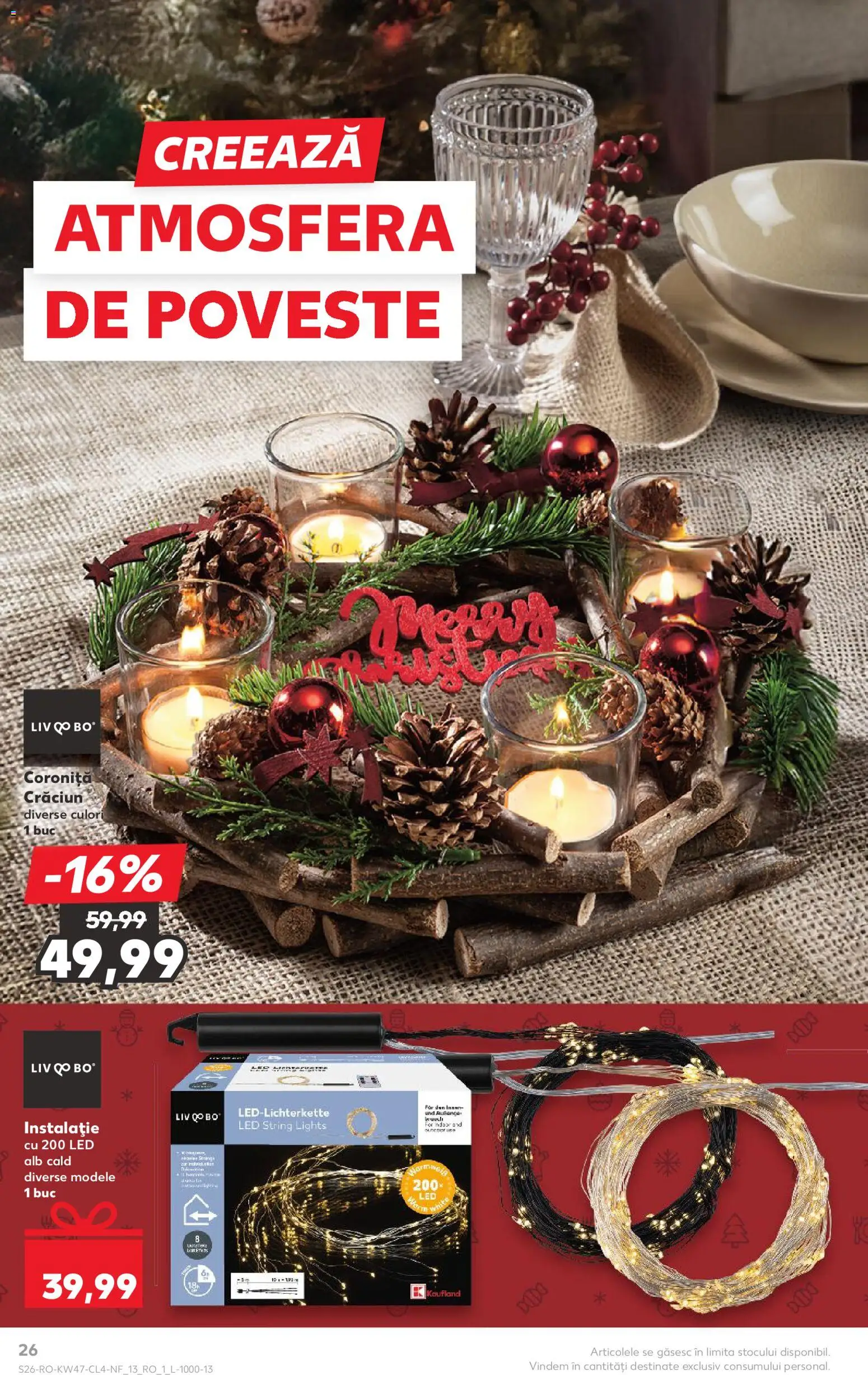 Noul catalog Kaufland – valabil de la 19.11.2025 | Pagină: 26 | Produse: Babak