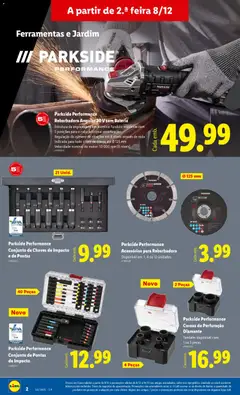 Pré-visualização Lidl Novidades válido de 08.12.2025 | Página: 2 | Produtos: Cabo, Ferramentas, Bateria