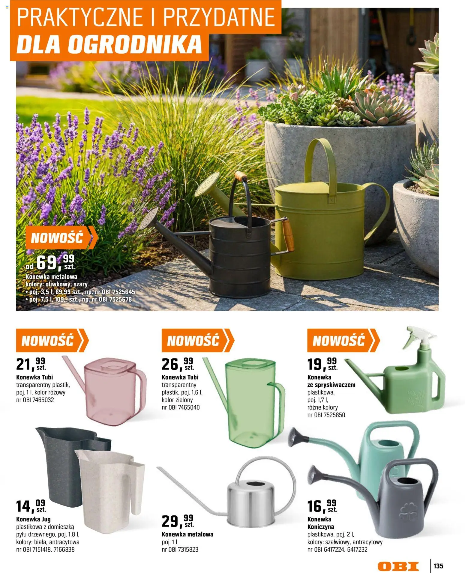 OBI gazetka - Ogród od 11.03.2026 | Strona: 135