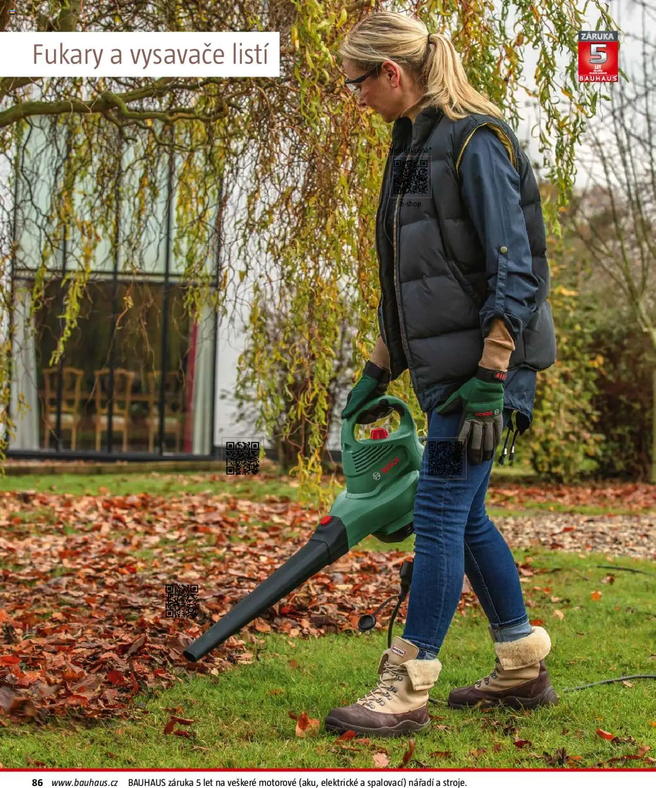 Bauhaus katalog Zahradní technika od 01.04.2025 | Strana: 86 | Produkty: Nářadí, Vysavače