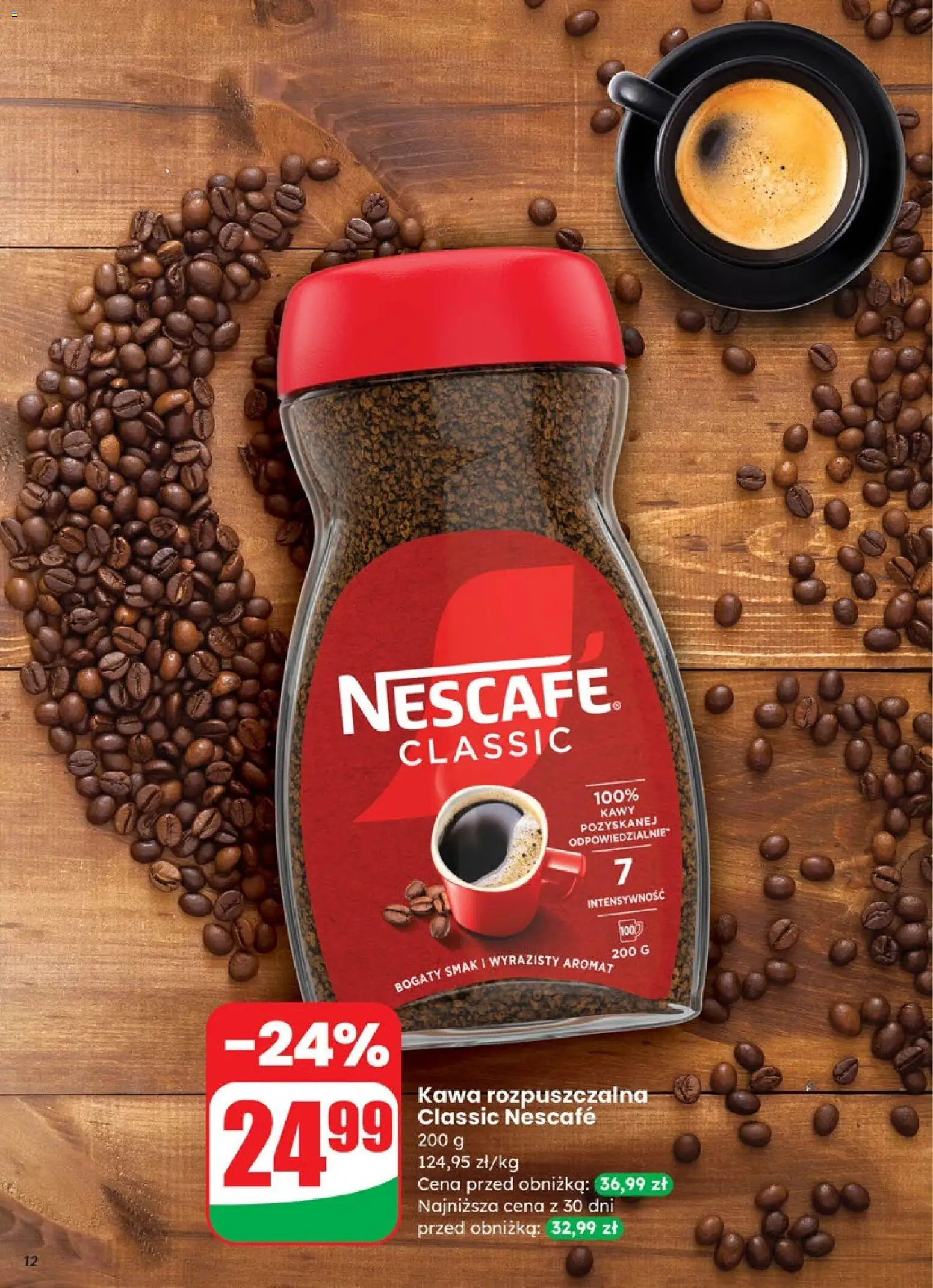 Dino Gazetka od 29.10.2025 | Strona: 12 | Produkty: Nescafe, Kawa rozpuszczalna, Kawa
