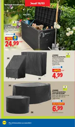 LIDL - Prévisualisation de LIDL catalogue semaine 12 valide à partir de 19.03.2026 | Page: 36 | Produits: Barbecue, Table de jardin, Table, Coffre de jardin