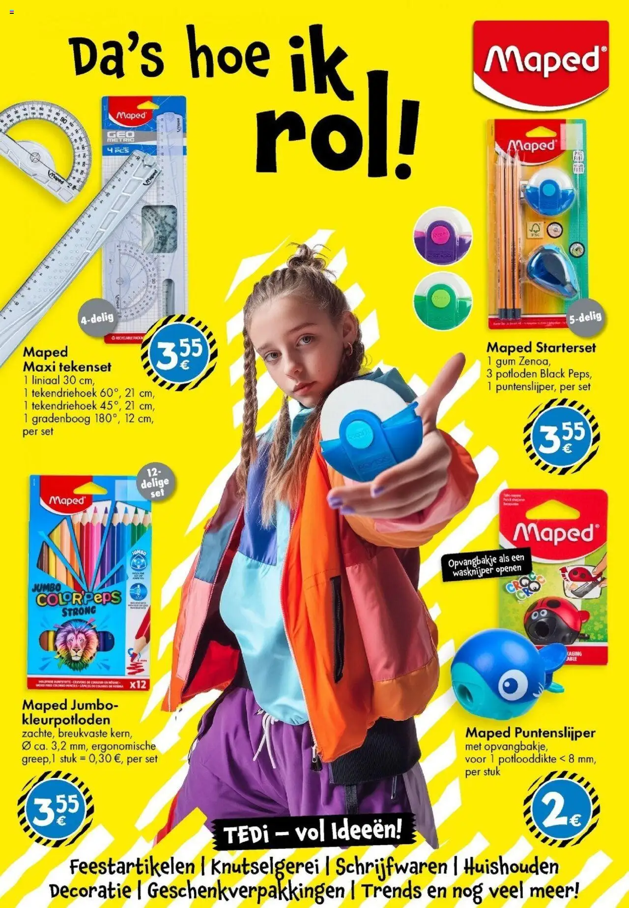  | Pagina: 8 | Producten: Puntenslijper, Gum, Liniaal, Feestartikelen