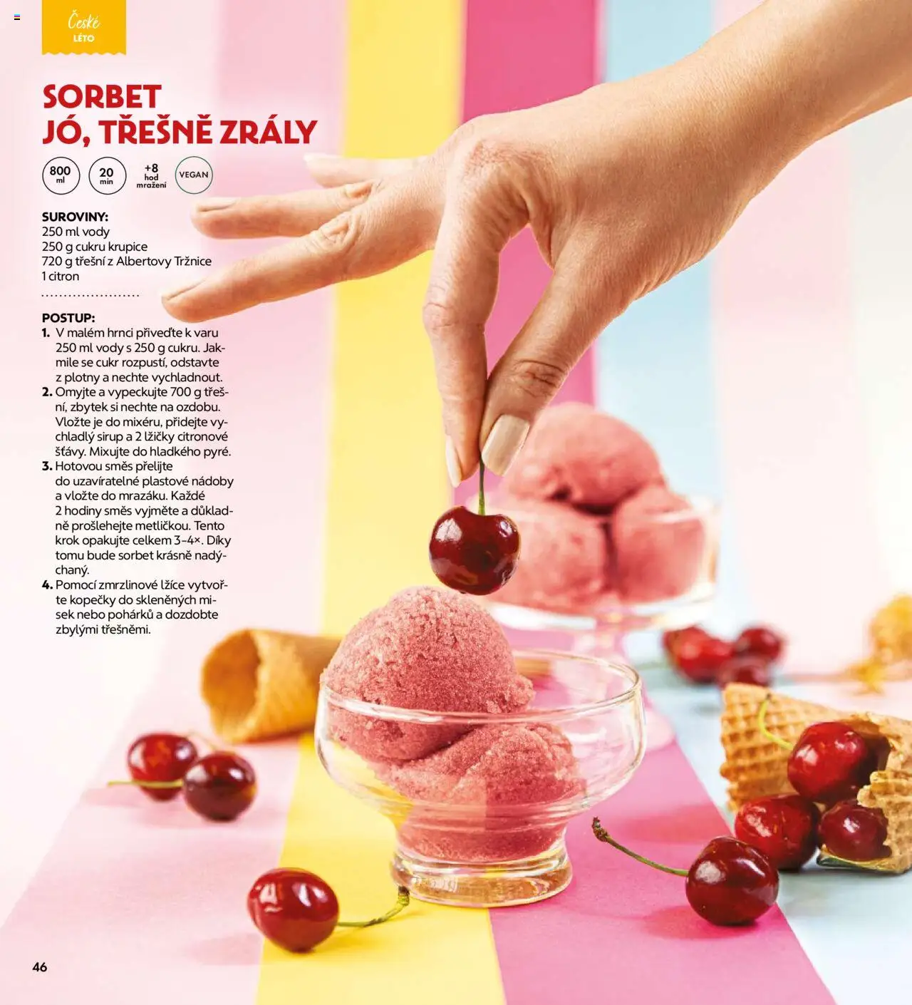 Albert magazín od 01.06.2025 | Strana: 46 | Produkty: Hodiny, Krupice, Citron, Sorbet