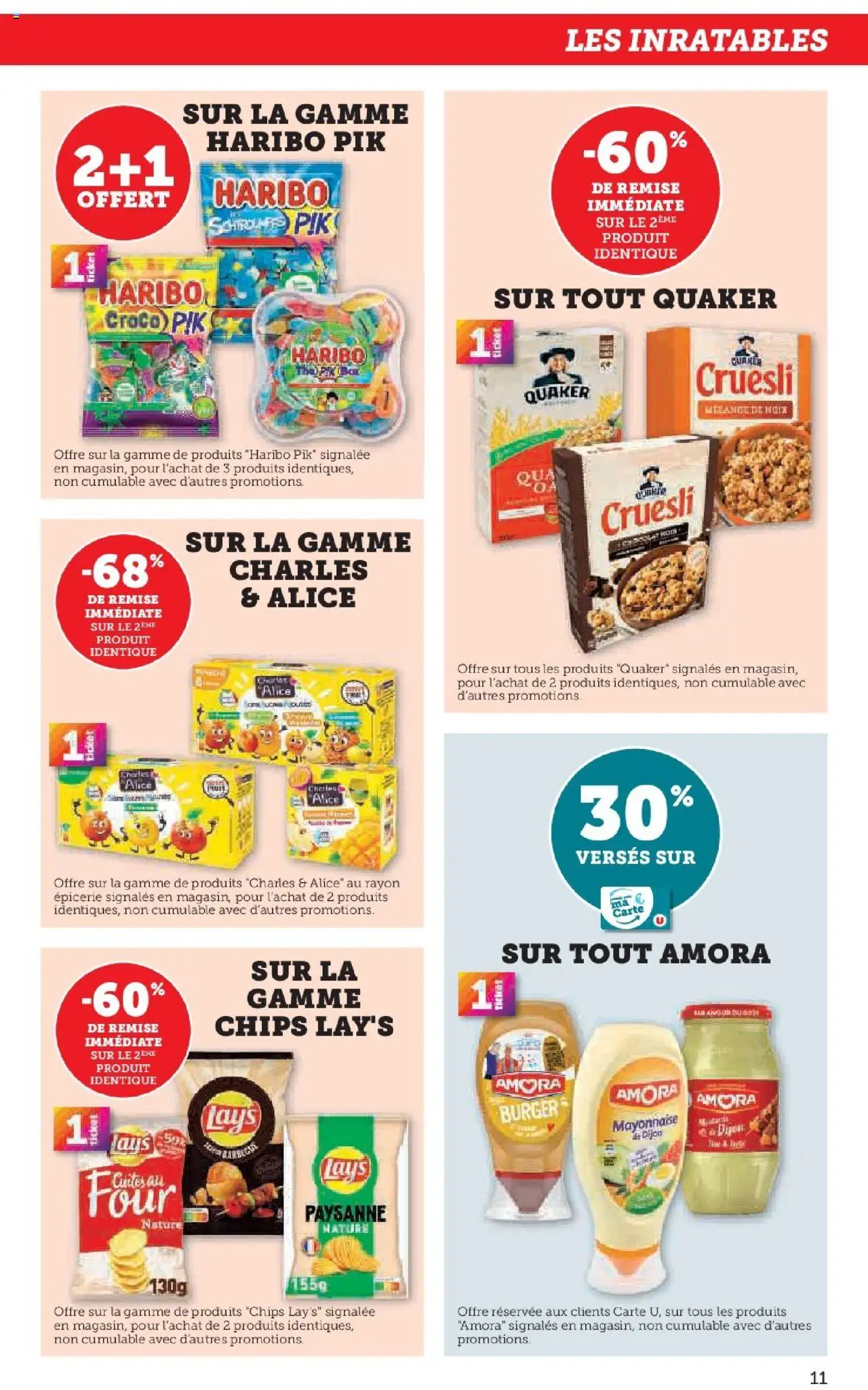  | Page: 11 | Produits: Mayonnaise, Thé, Chips