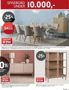 Forhåndsvisning av Bohus kundeavis gyldig fra 10.11.2025 | Side: 9 | Produkter: Skjerm, Spisestol, Vitrineskap, Jeux