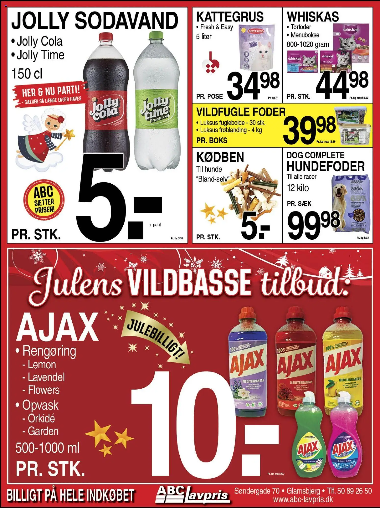 Abc Lavpris tilbudsavis – gyldig fra 03.12.2025 | Side: 8 | Produkter: Boks, Sodavand, Hundefoder, Cola