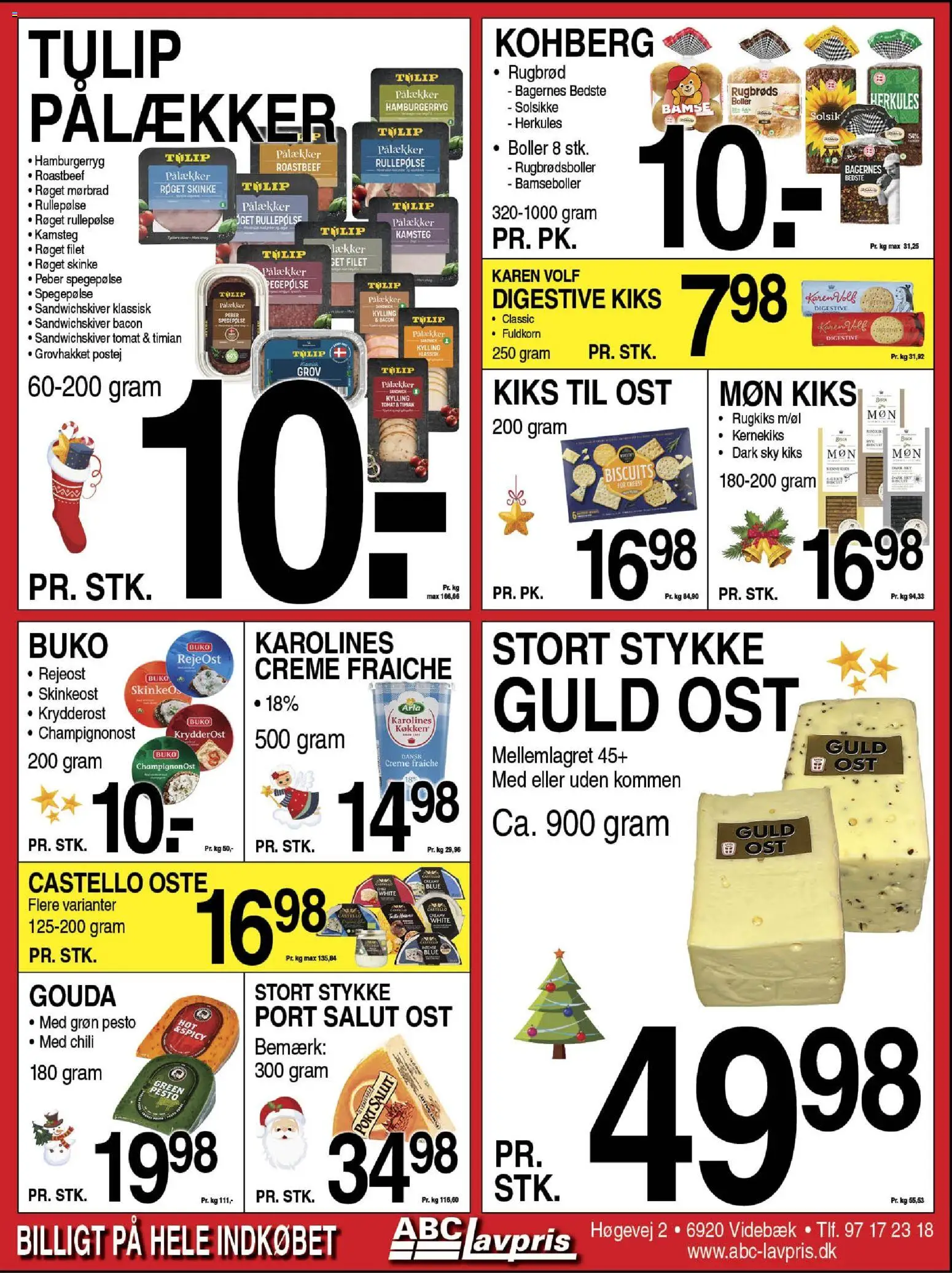 Abc Lavpris tilbudsavis – gyldig fra 17.12.2025 | Side: 7 | Produkter: Creme, Skinke, Peber, Timian