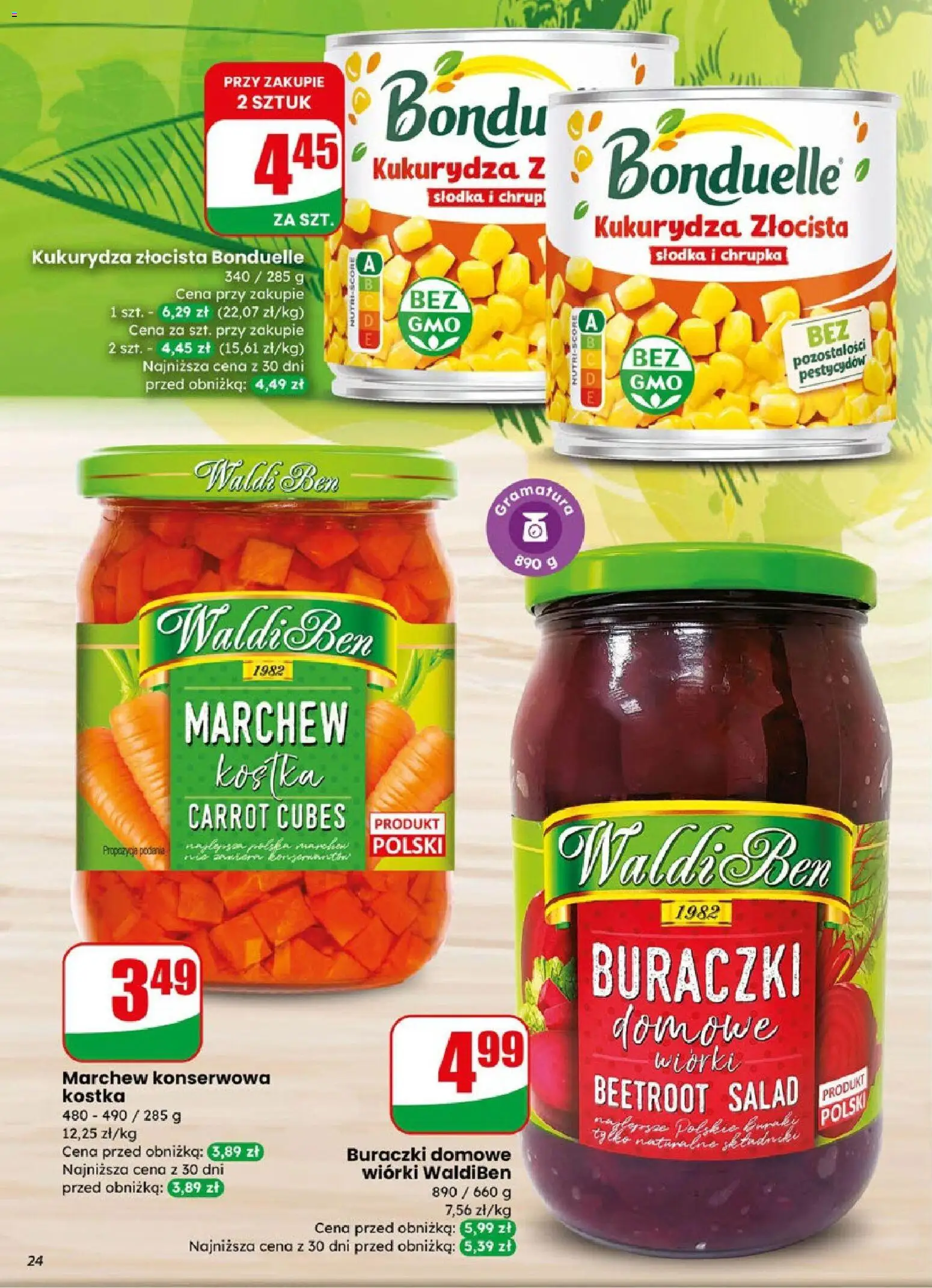 Dino gazetka od 08.04.2026 | Strona: 24 | Produkty: Kukurydza