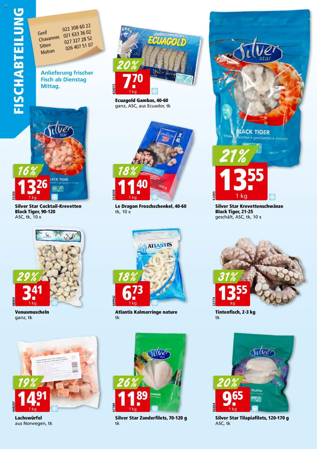 Aligro Aktionen – gültig ab 20.10.2025 | Seite: 4 | Produkte: Garnelen, Fisch