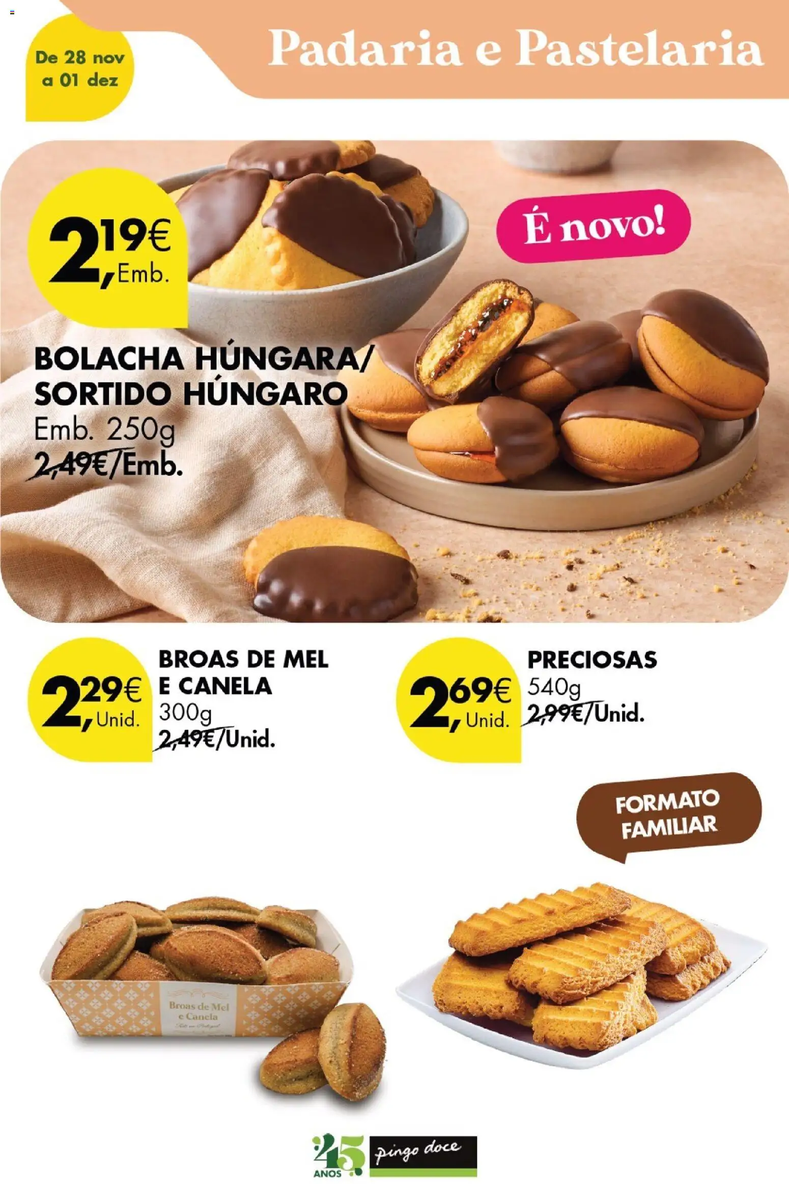 Pingo Doce Poupe este Fim de Semana │ válido de 28.11.2025 | Página: 9 | Produtos: Padaria, Canela, Mel