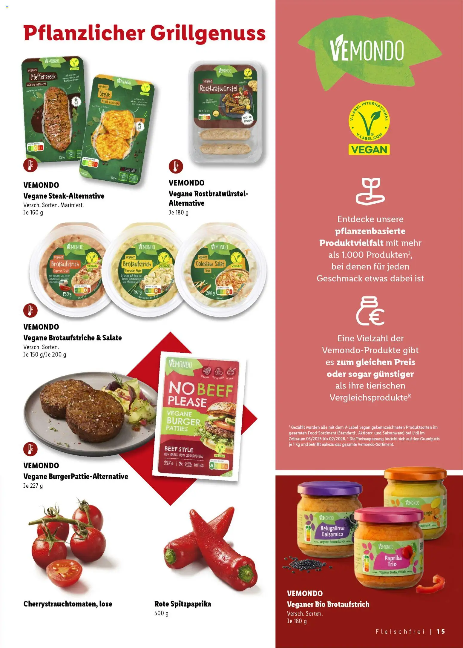 Lidl Prospekt – gültig ab 25.04.2026 | Seite: 15 | Produkte: Eier, Balsamico, Burger, Paprika