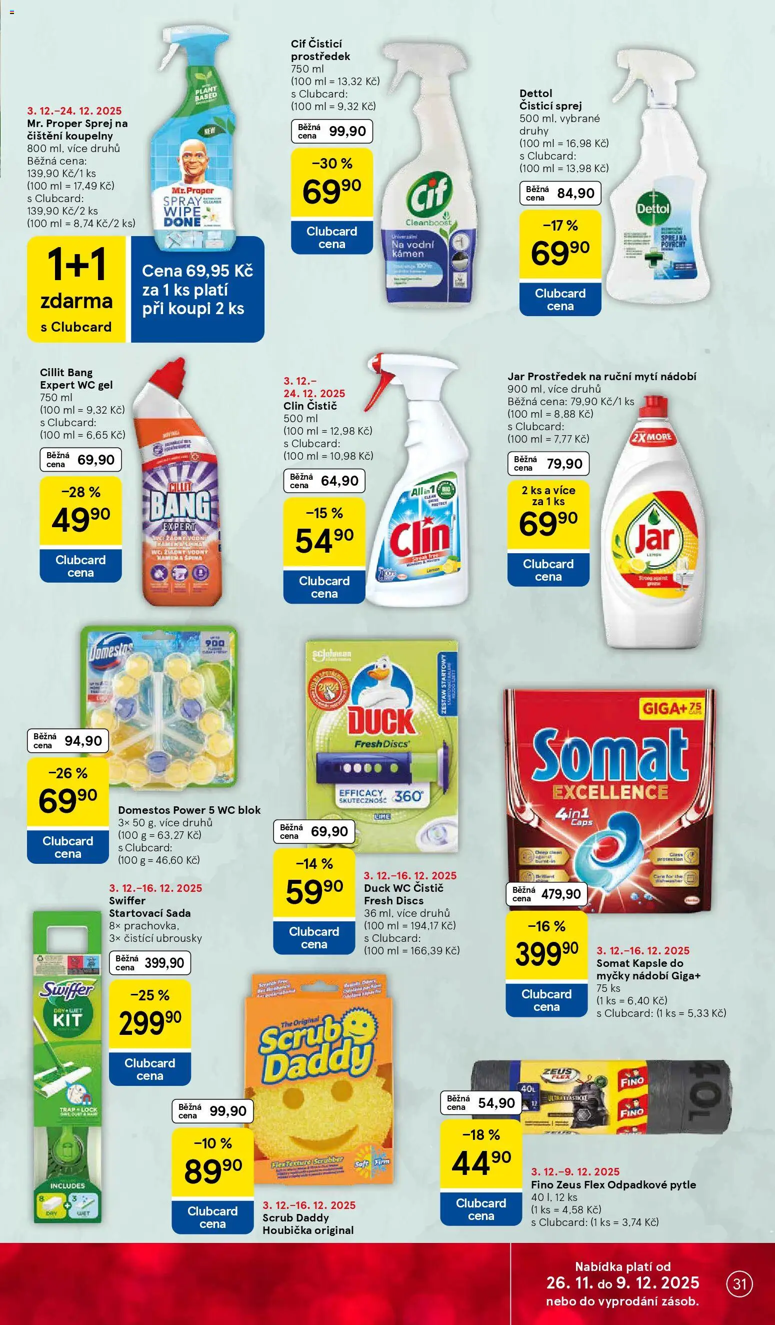 Tesco leták - Hypermarket od 03.12.2025 | Strana: 31