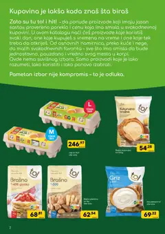 PerSu specijalni katalog - pregled PerSu kataloga - važi od 29.01.2026 | Strana: 2 | Proizvode: Sto, Brašno, Jaja