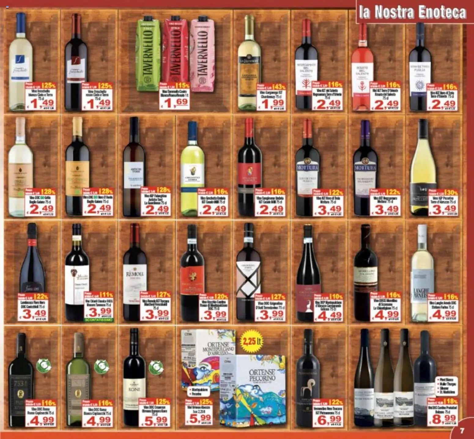 Volantino CTS del 25.02.2026 | Pagina: 7 | Prodotti: Enoteca, Pecorino