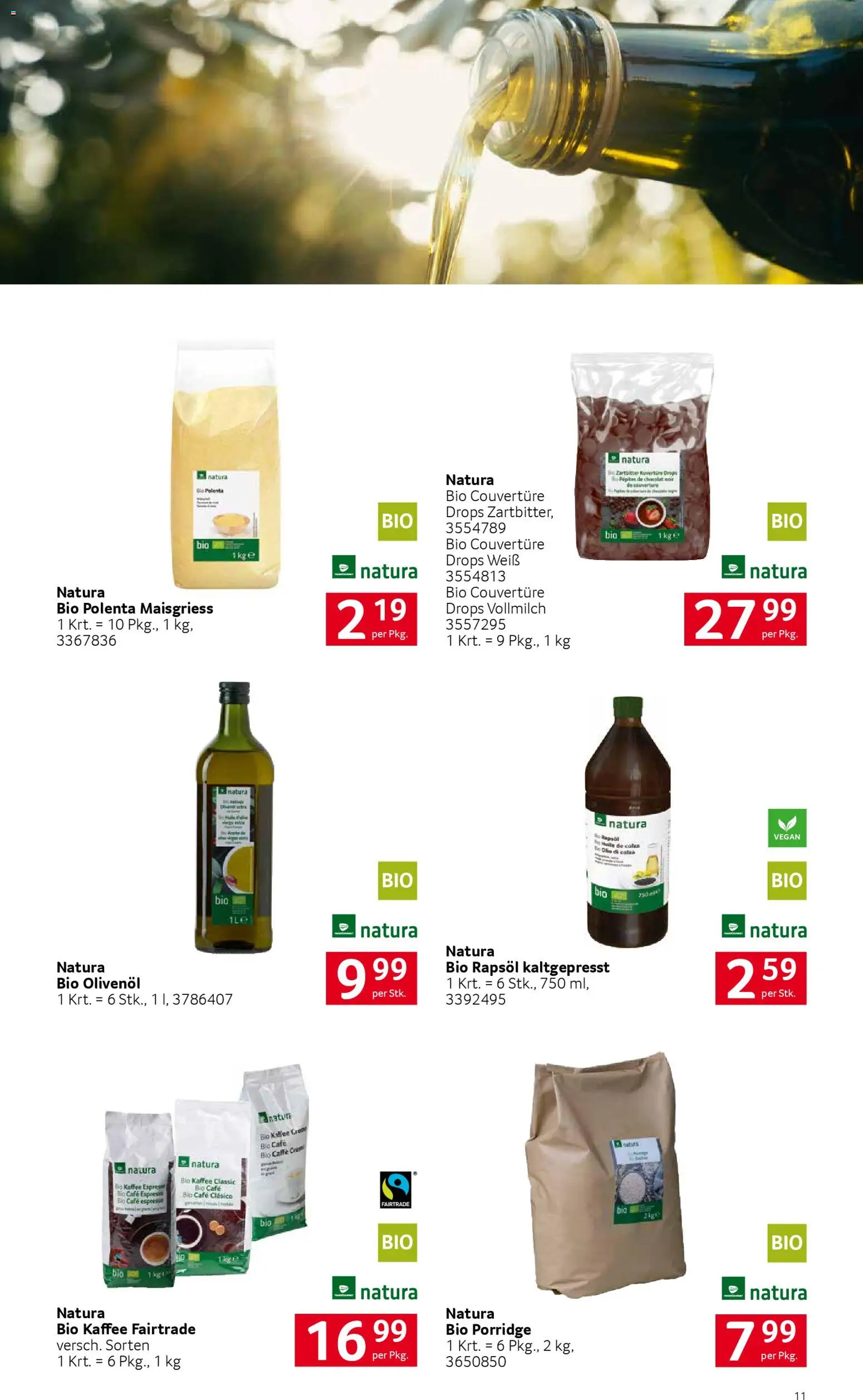 Transgourmet Natürlich nachhaltige Vielfalt gültig ab 25.01.2026 | Seite: 11 | Produkte: Kaffee