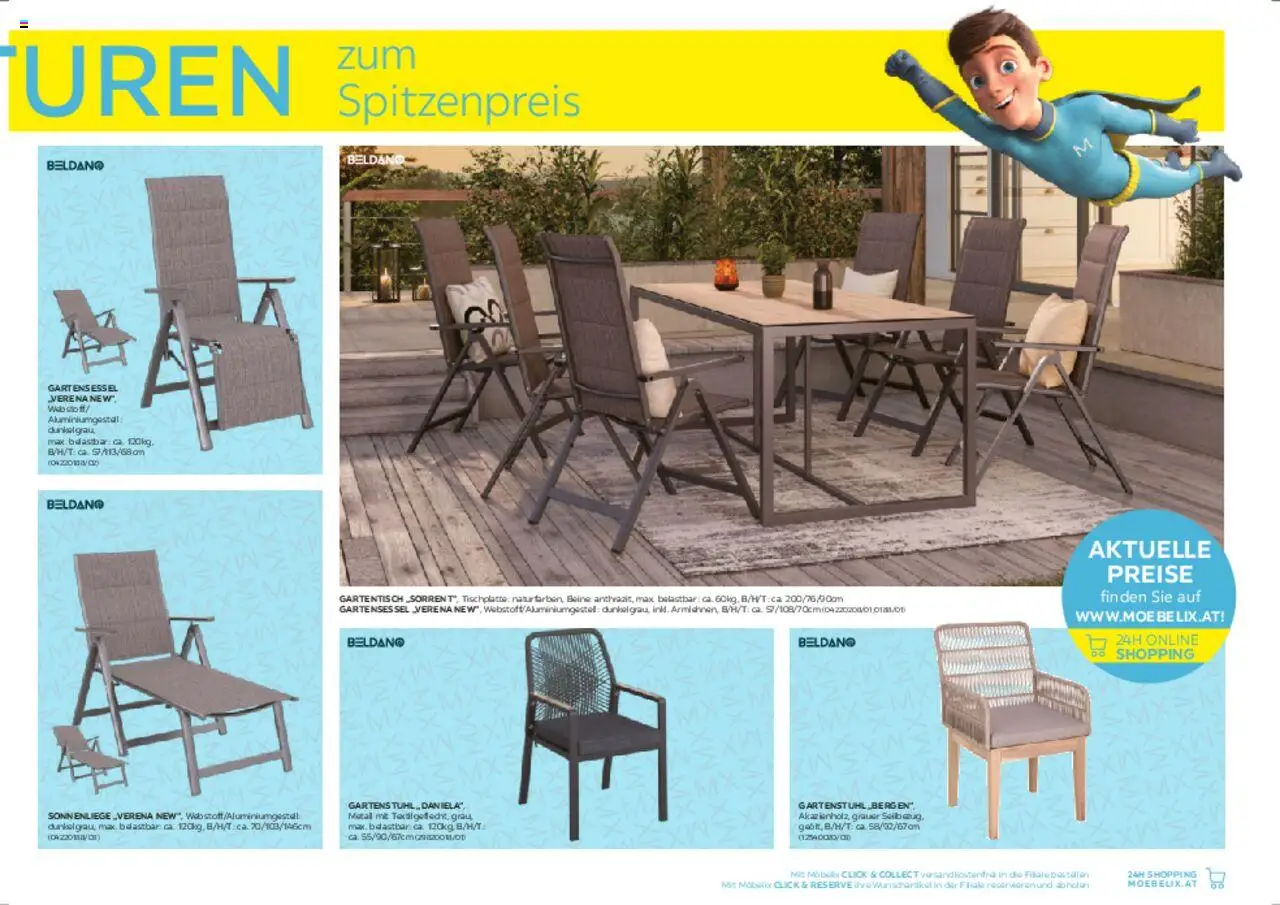 Möbelix Gartenmöbelprospekt gültig ab 10.03.2025 | Seite: 17