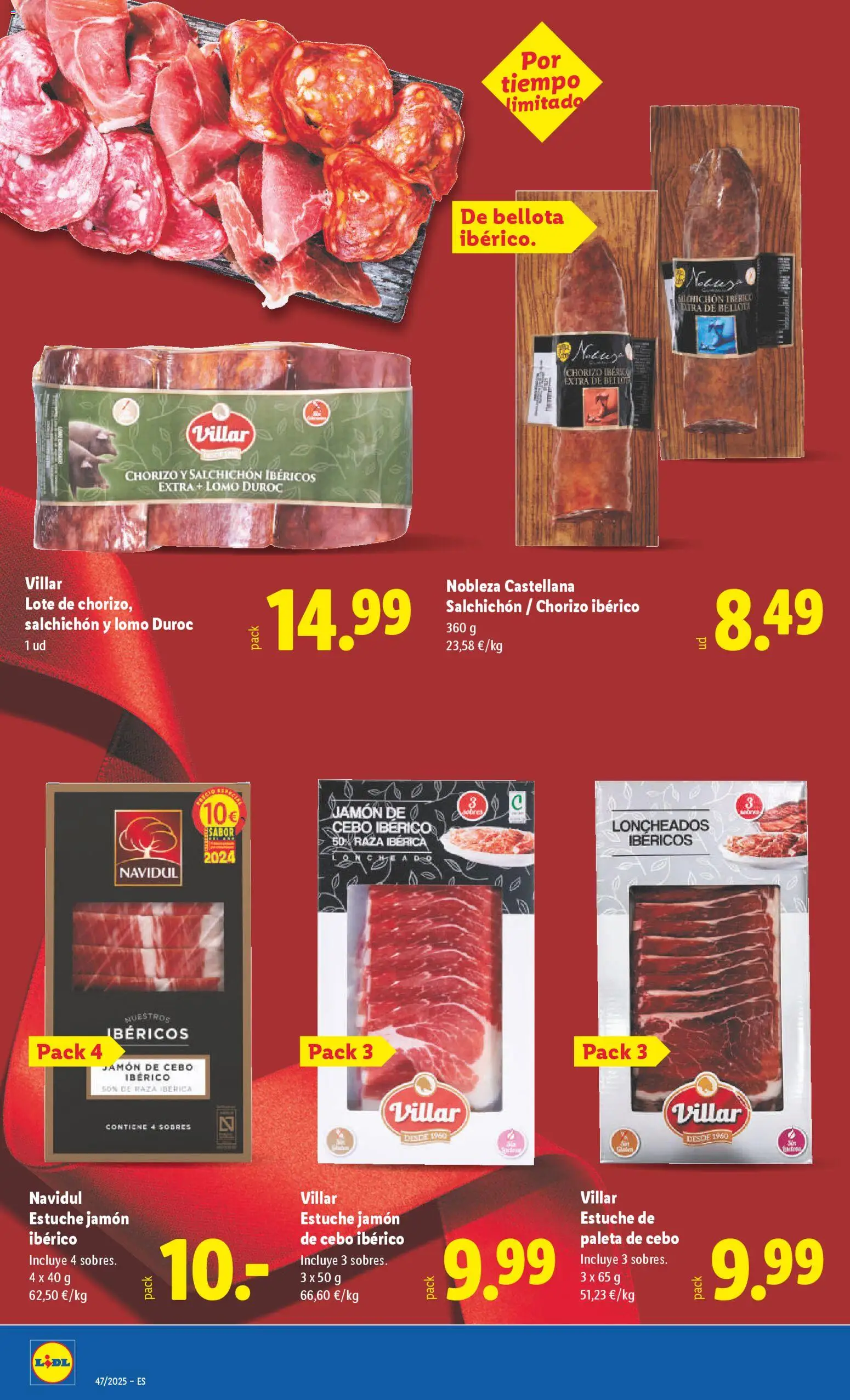 Lidl folleto │ válido desde el 17.11.2025 | Página: 40 | Productos: Jamón