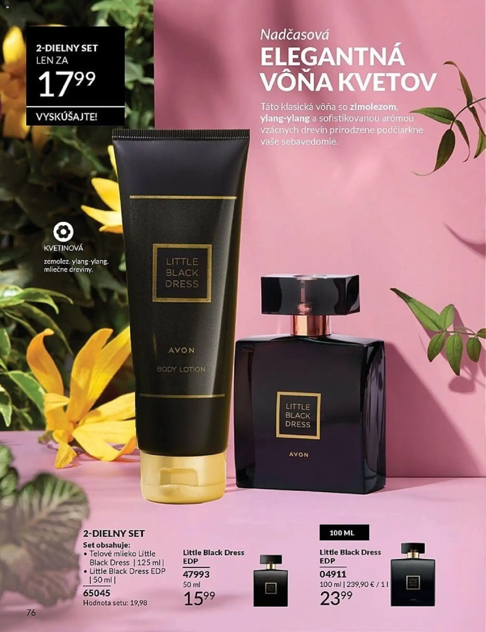 Nové Avon akcie – leták je platný od 01.04.2026 | Strana: 76 | Produkty: Mlieko, Telové mlieko
